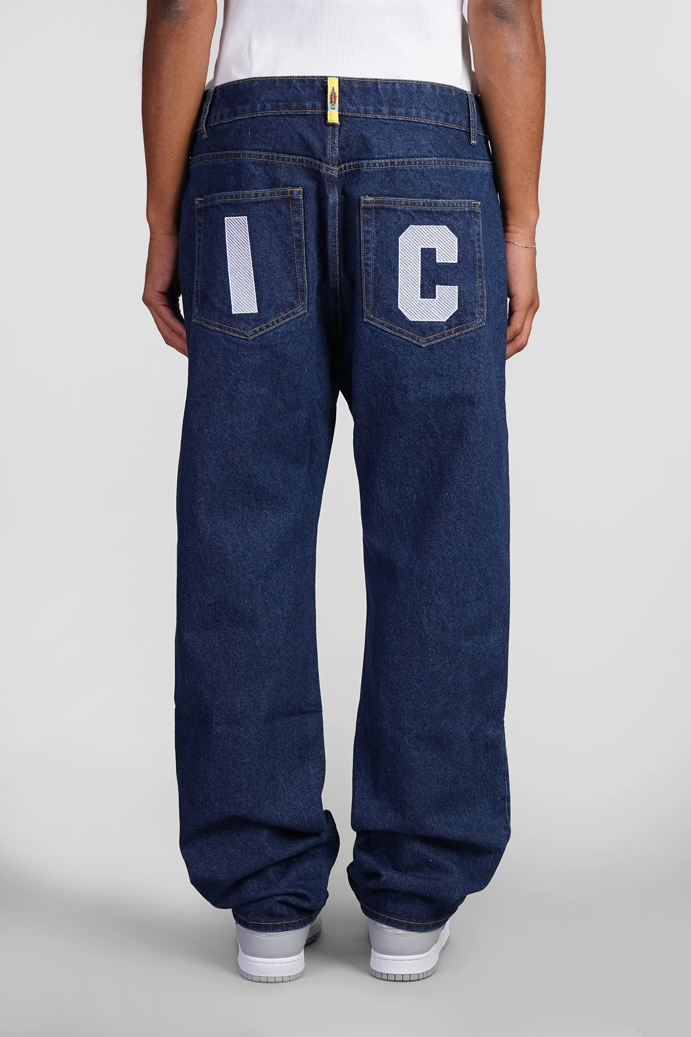 Jeans in blue cotton - Image 3