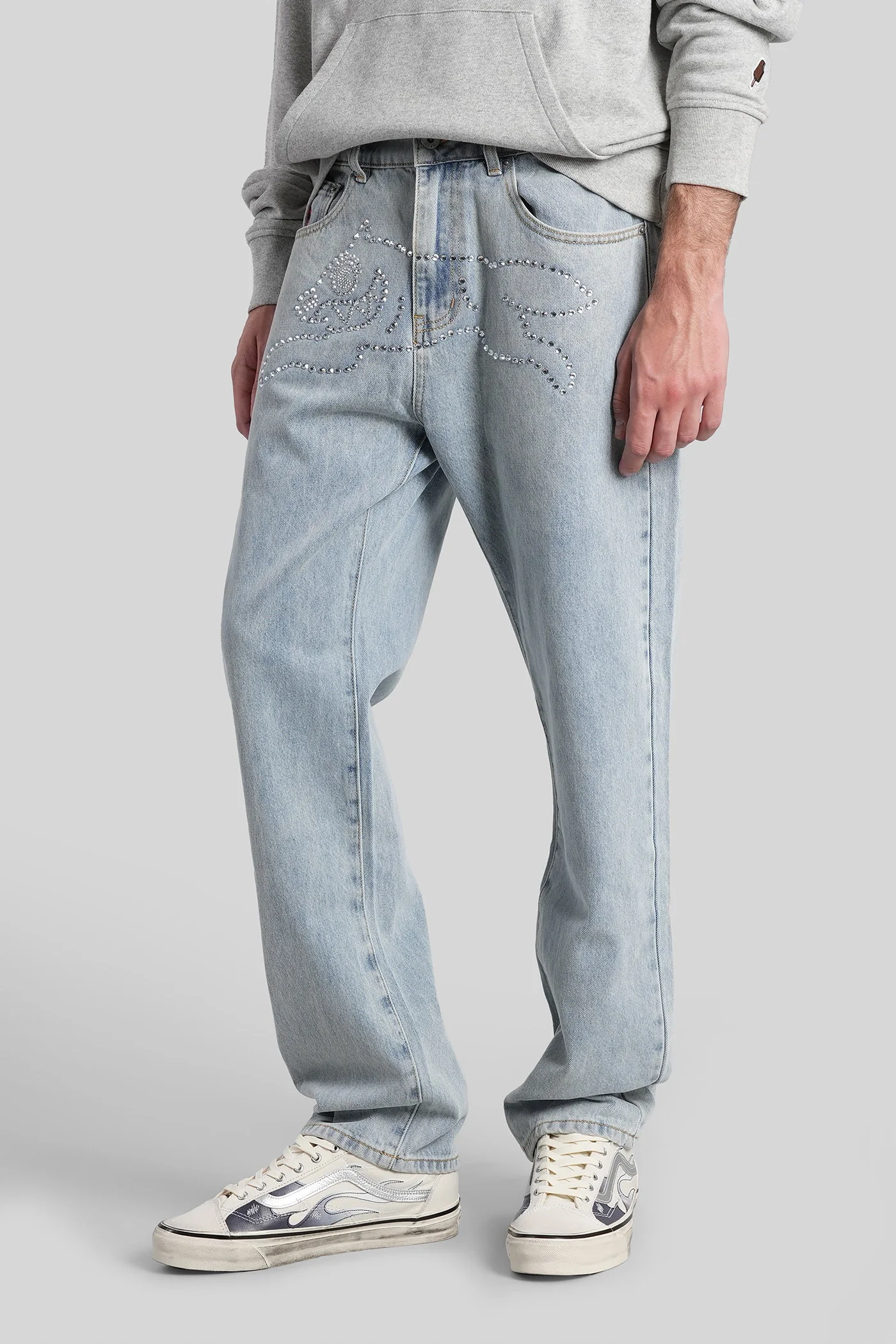 Jeans in blue denim - Image 4