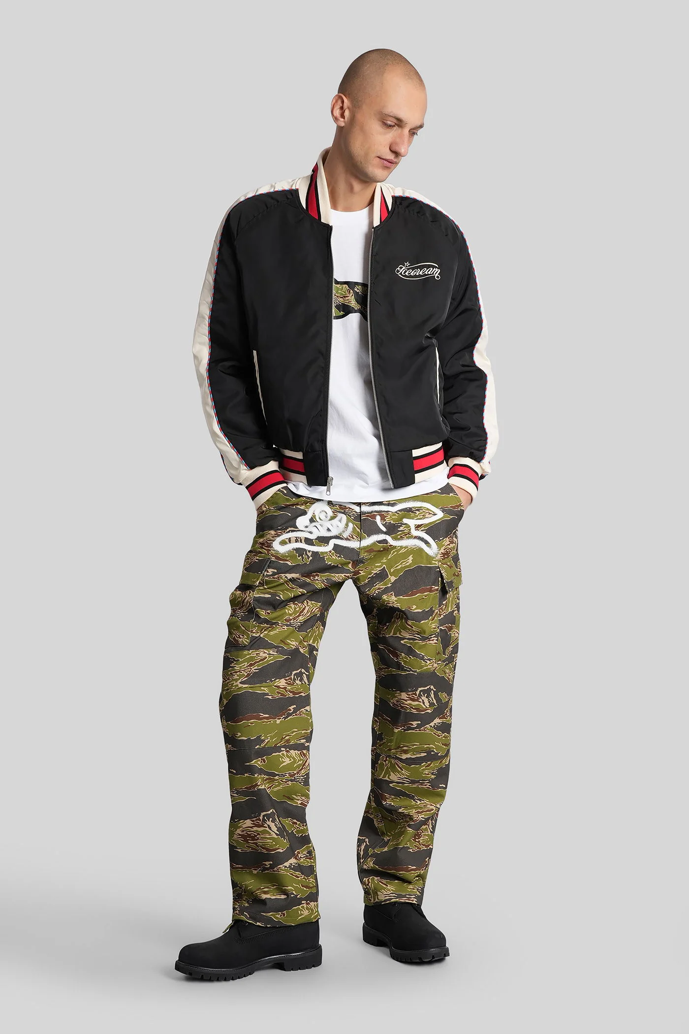 Pants in camouflage cotton - Image 2