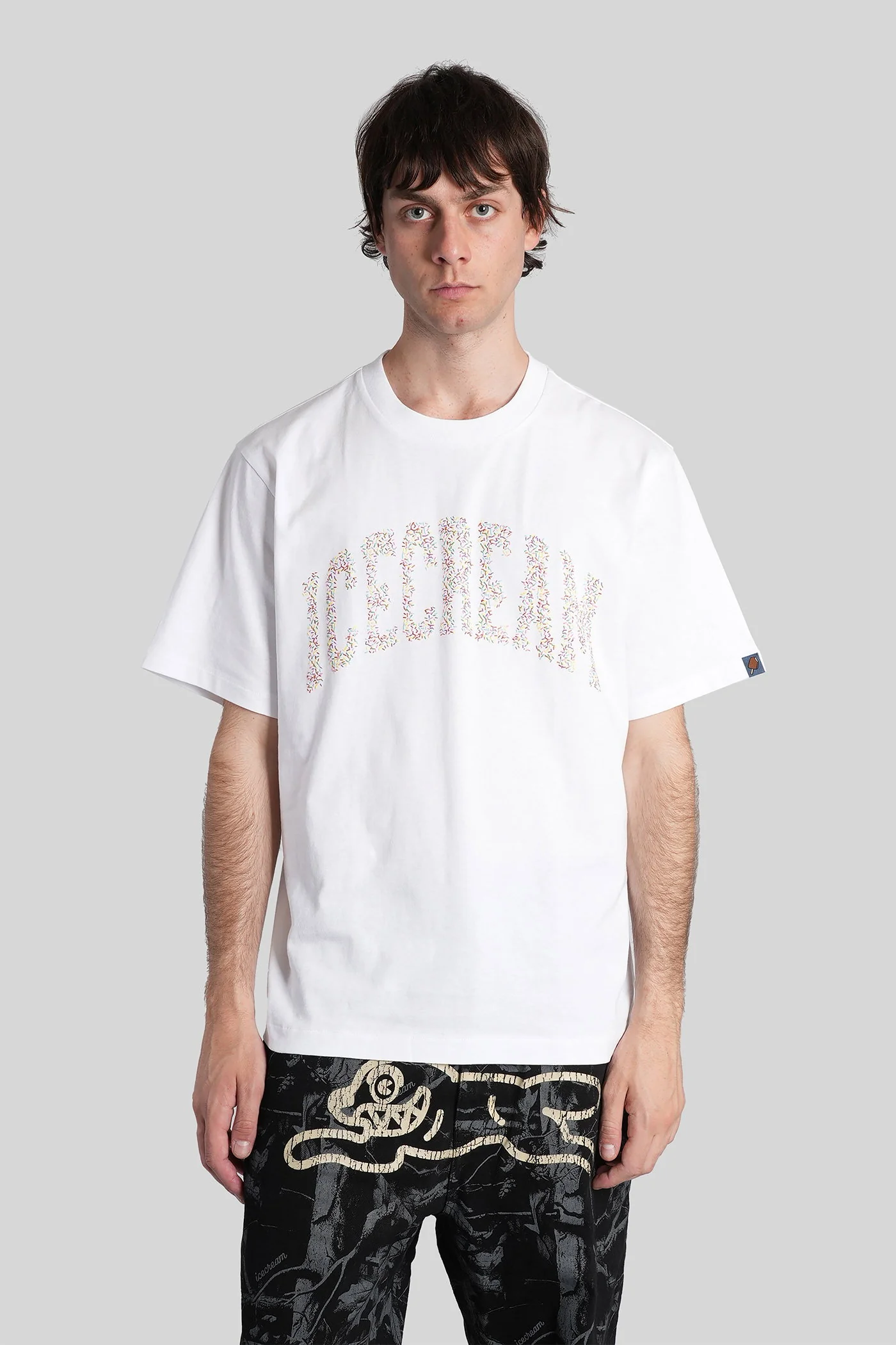 T-Shirt in white cotton