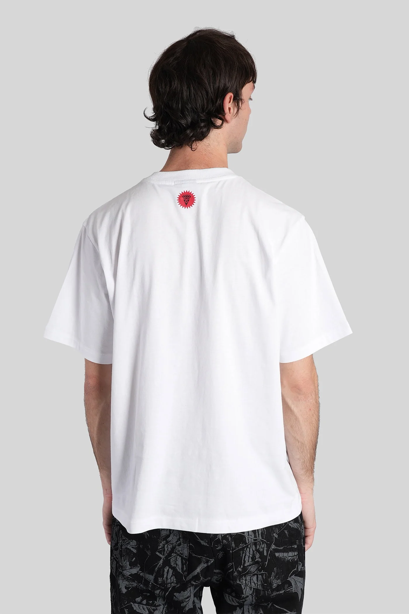 T-Shirt in white cotton - Image 3