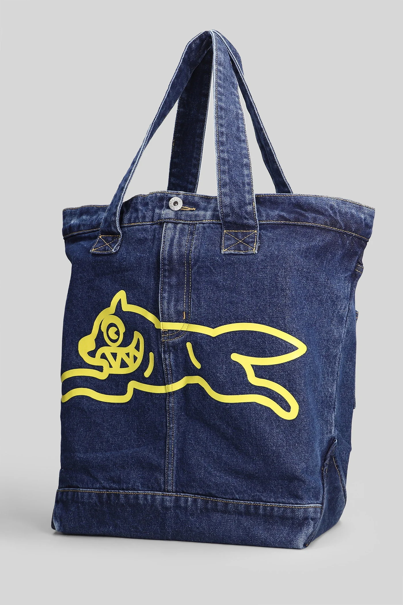 Tote in blue denim - Image 2