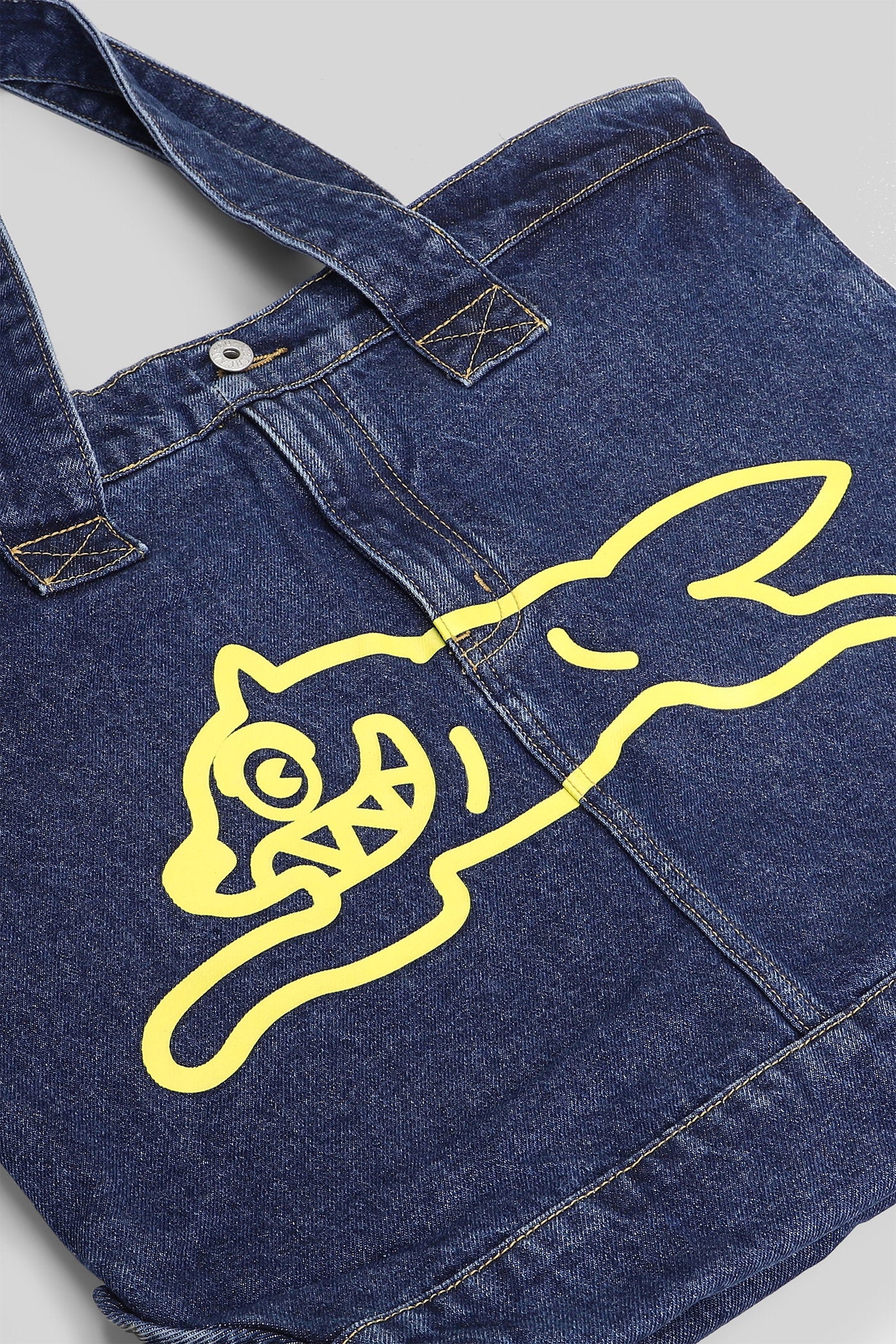 Tote in blue denim - Image 4