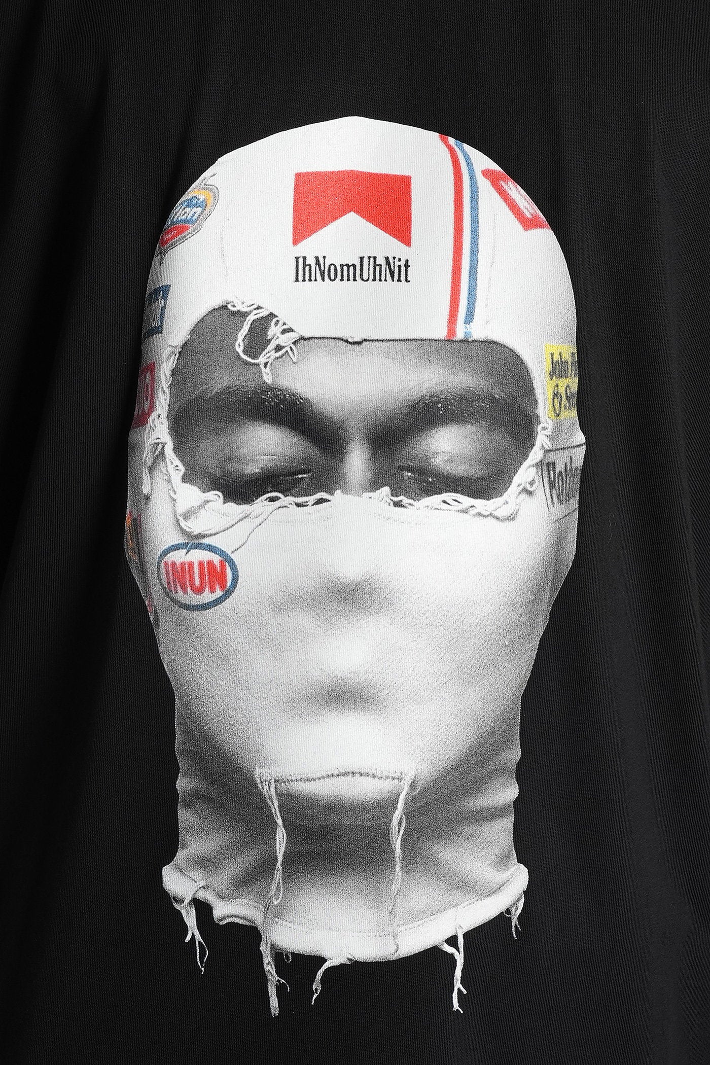 T-Shirt in black cotton - Image 5
