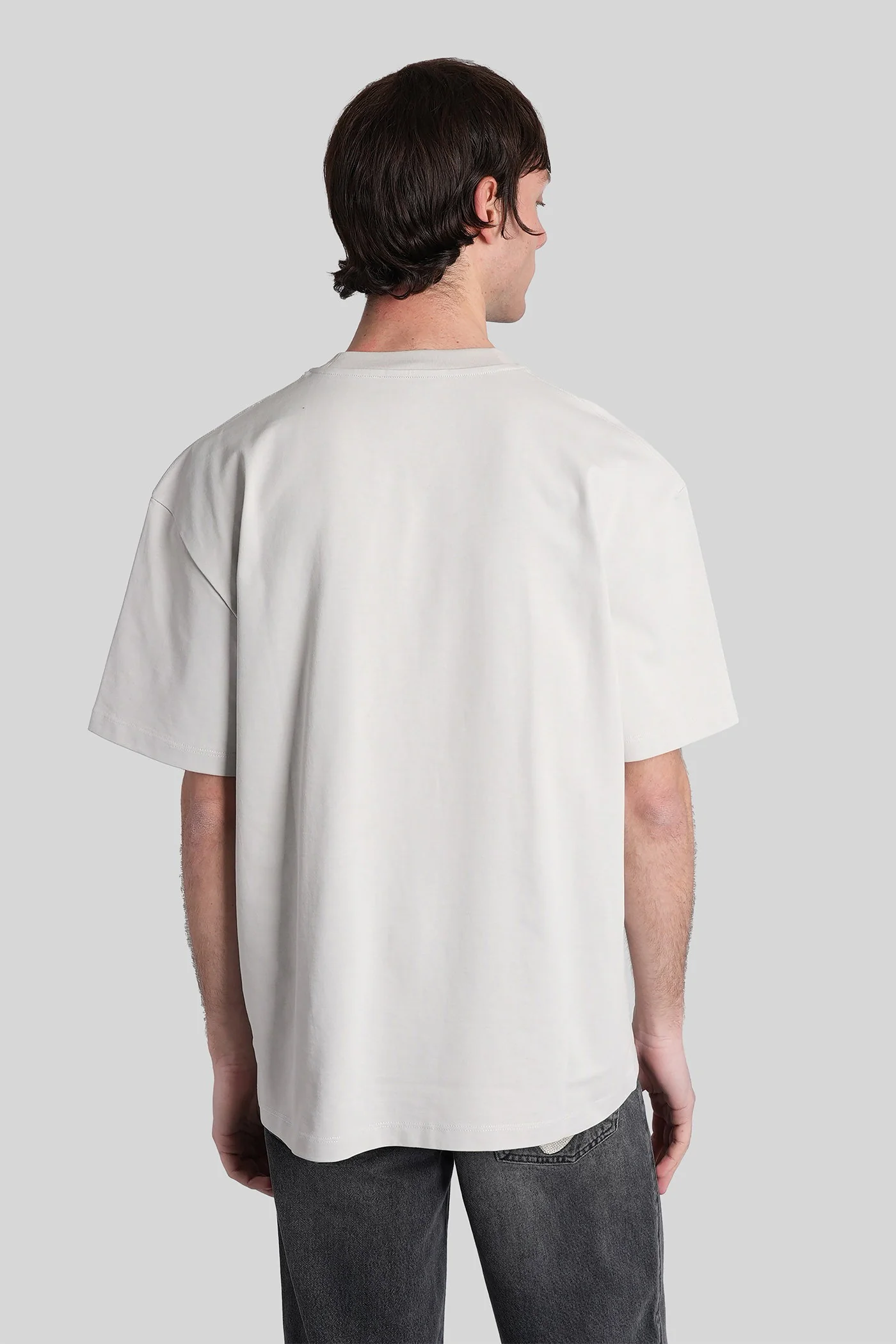 T-Shirt in grey cotton - Image 3