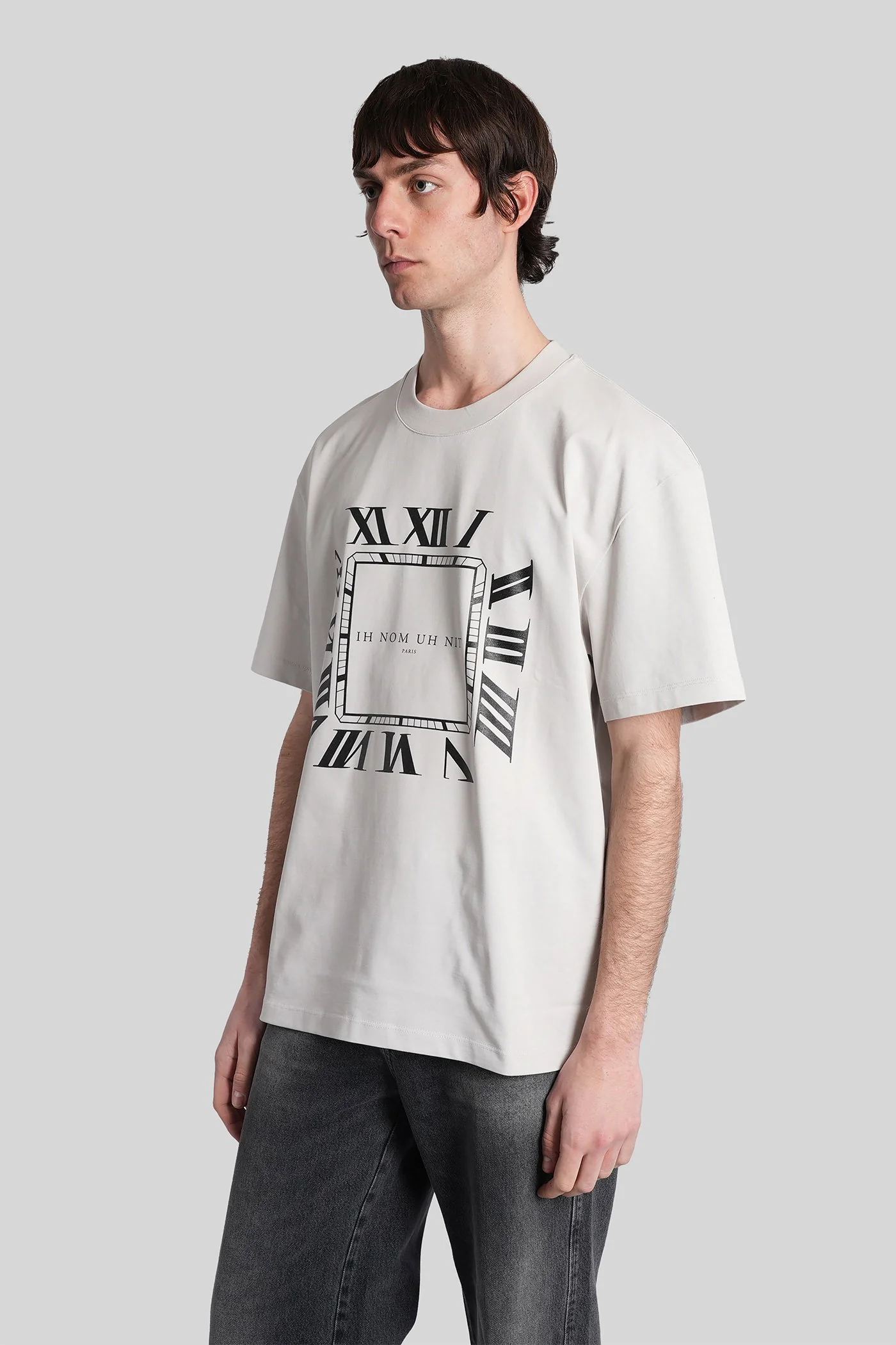 T-Shirt in grey cotton - Image 4
