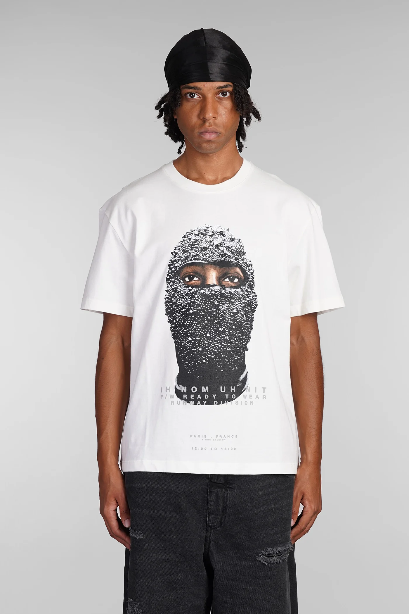 T-Shirt in white cotton