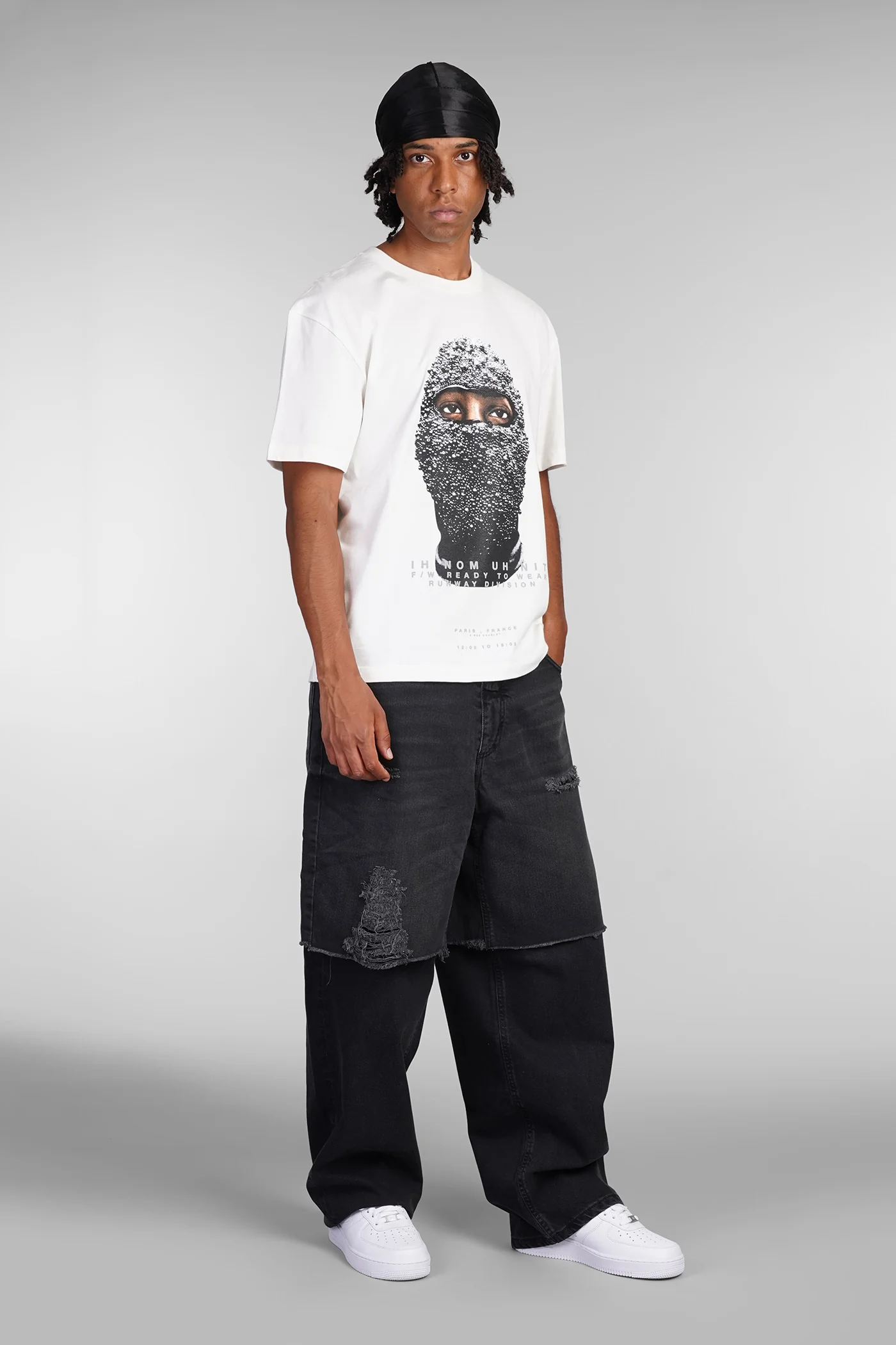 T-Shirt in white cotton - Image 2