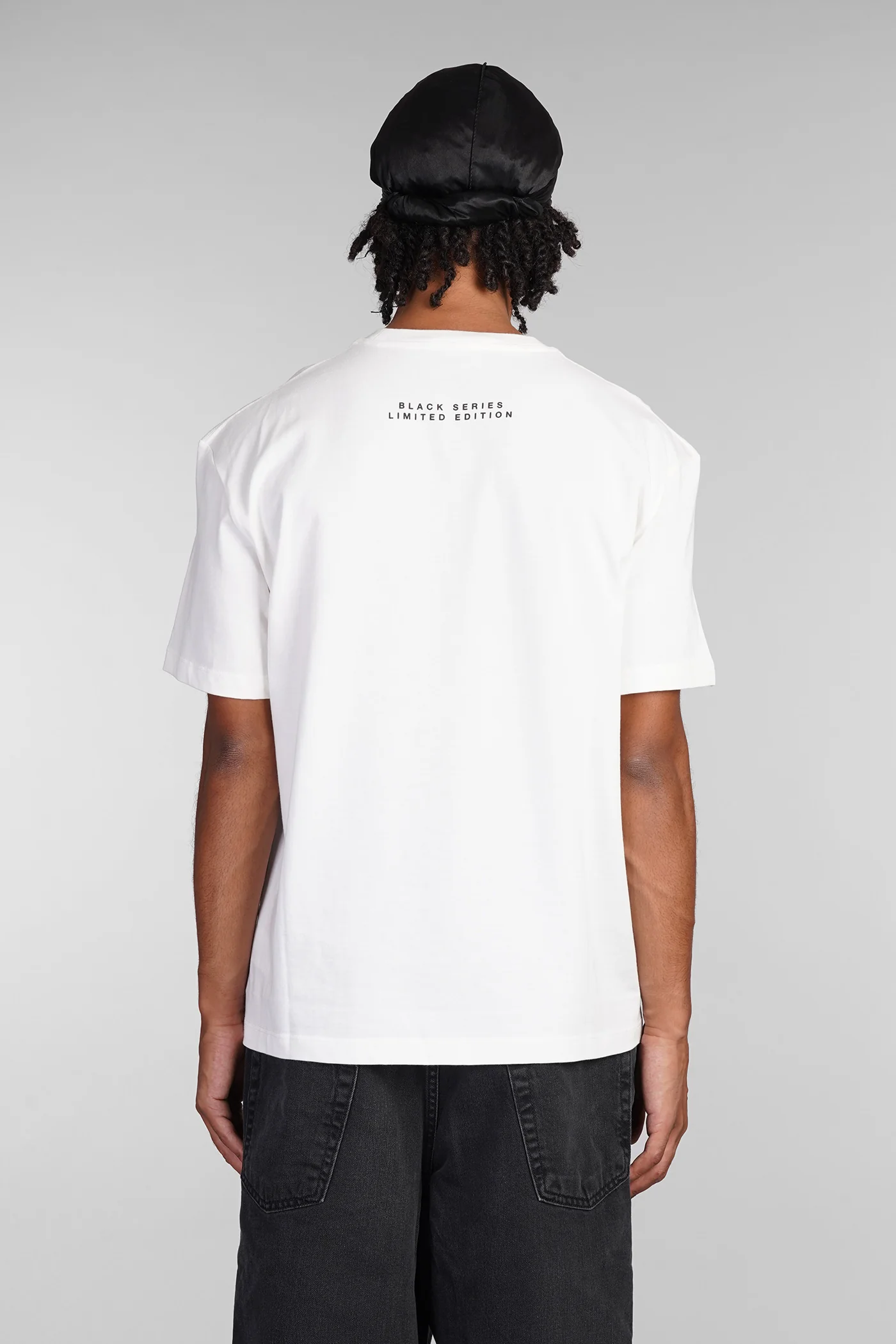 T-Shirt in white cotton - Image 3
