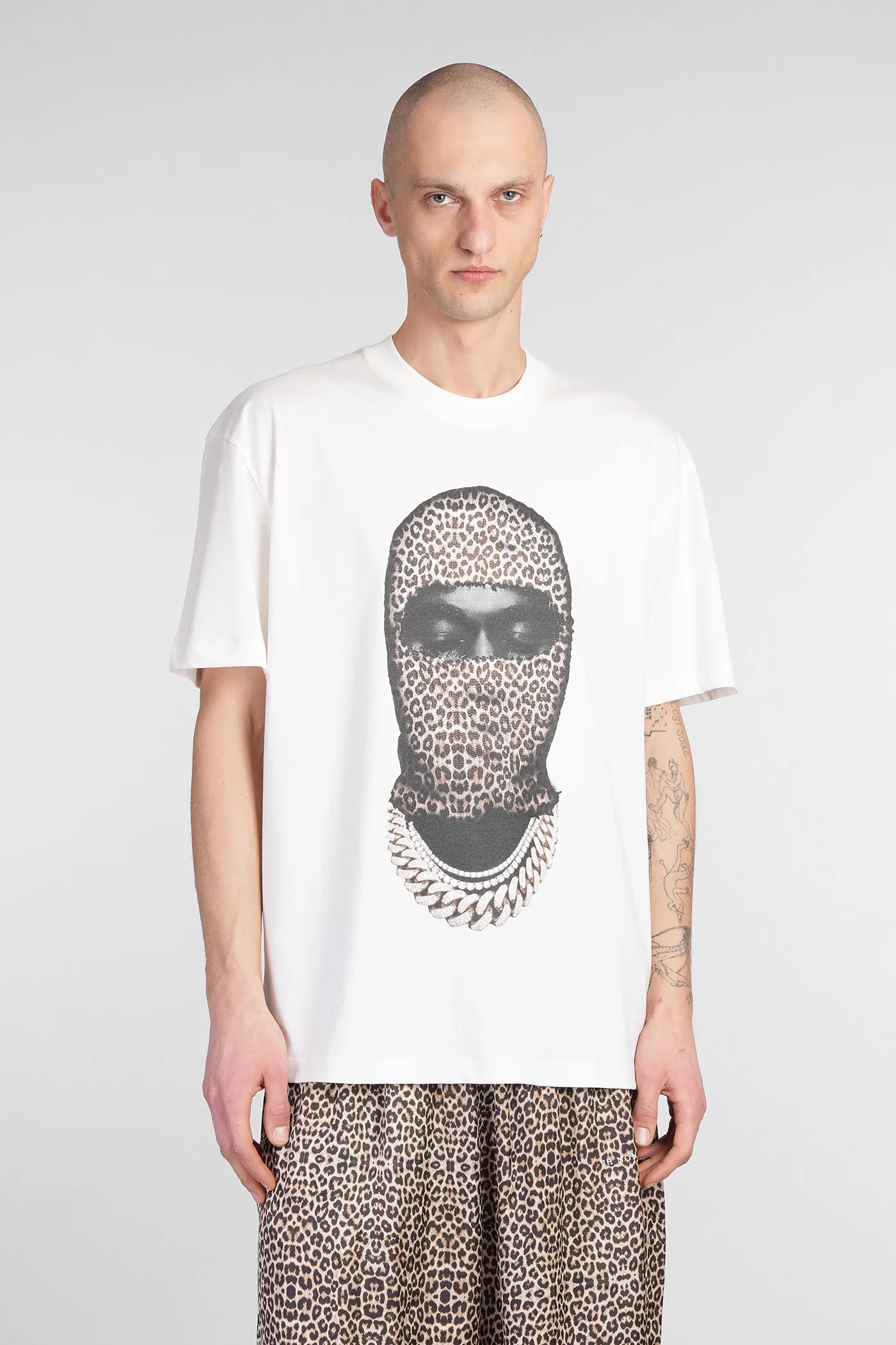 T-Shirt in white cotton