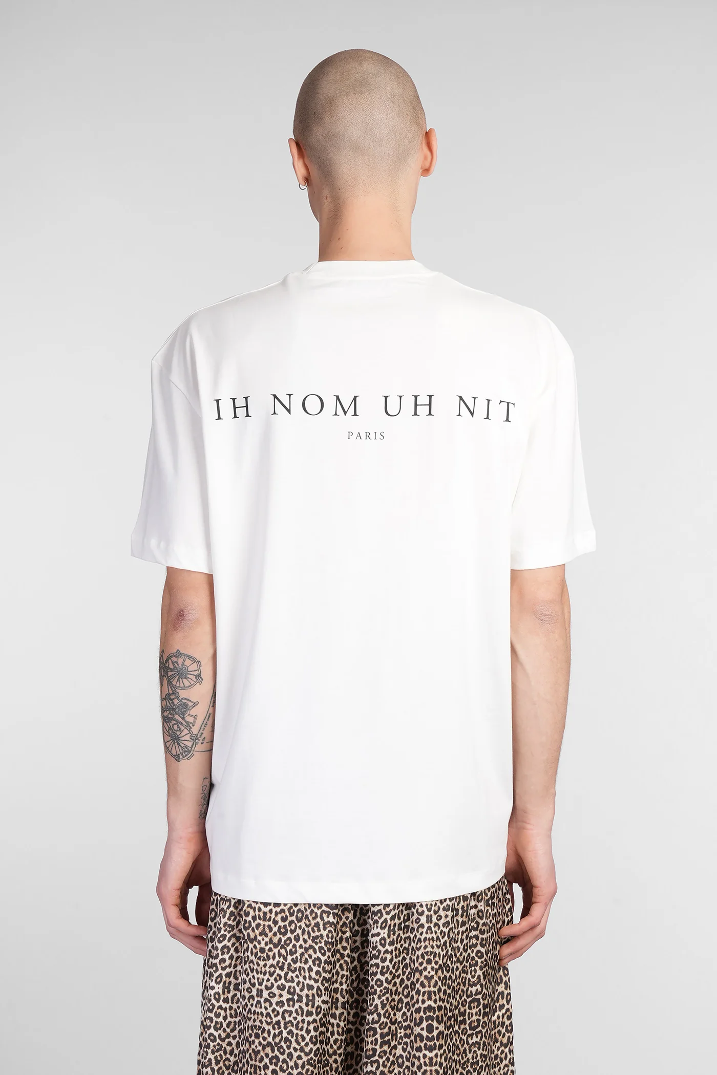 T-Shirt in white cotton - Image 3