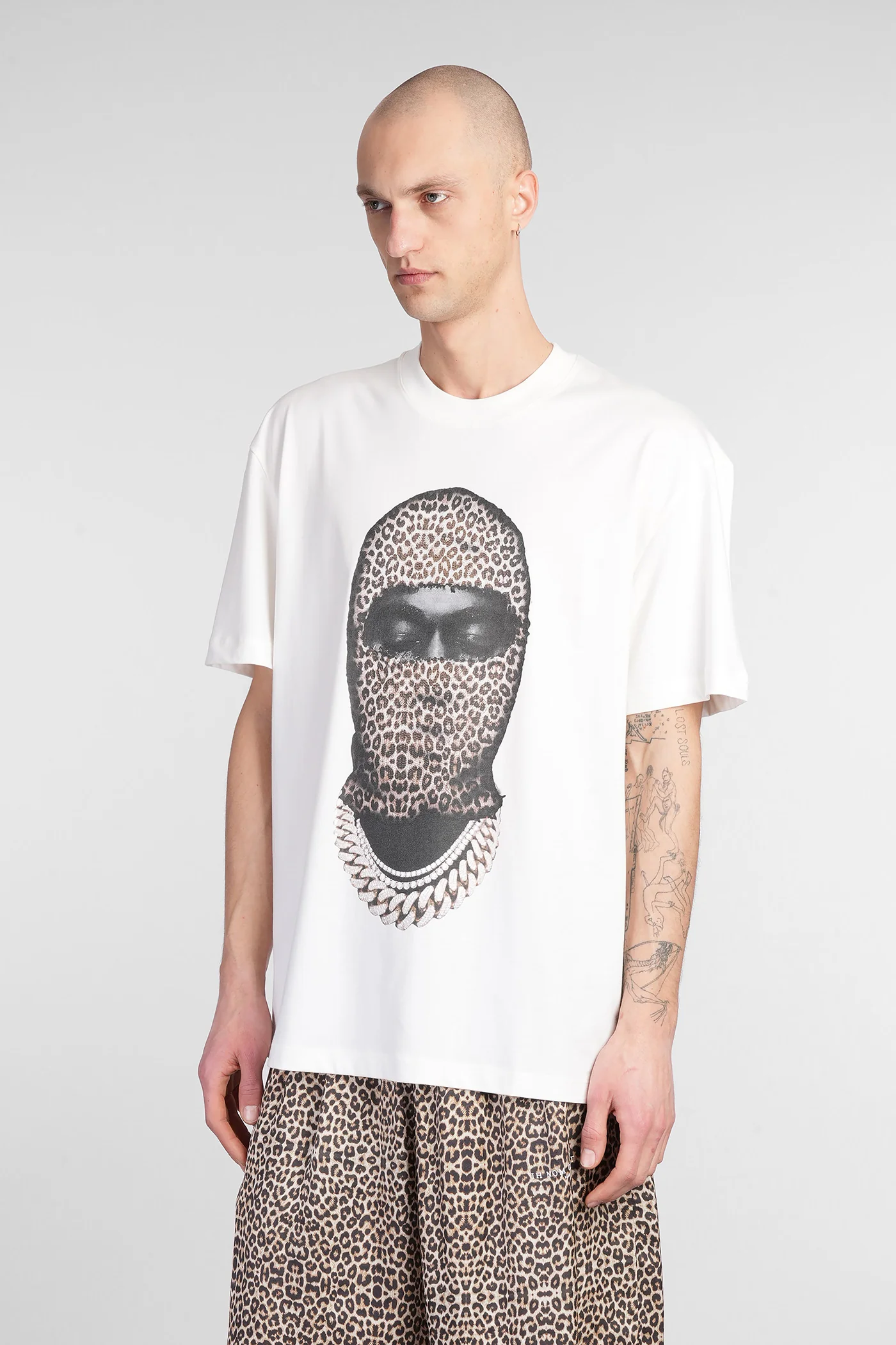 T-Shirt in white cotton - Image 4