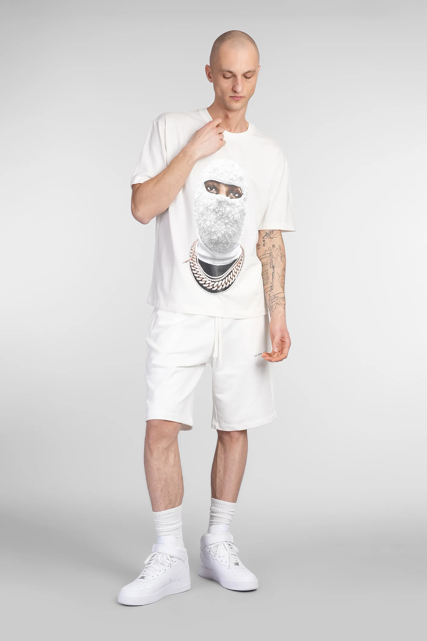 T-Shirt in white cotton - Image 2