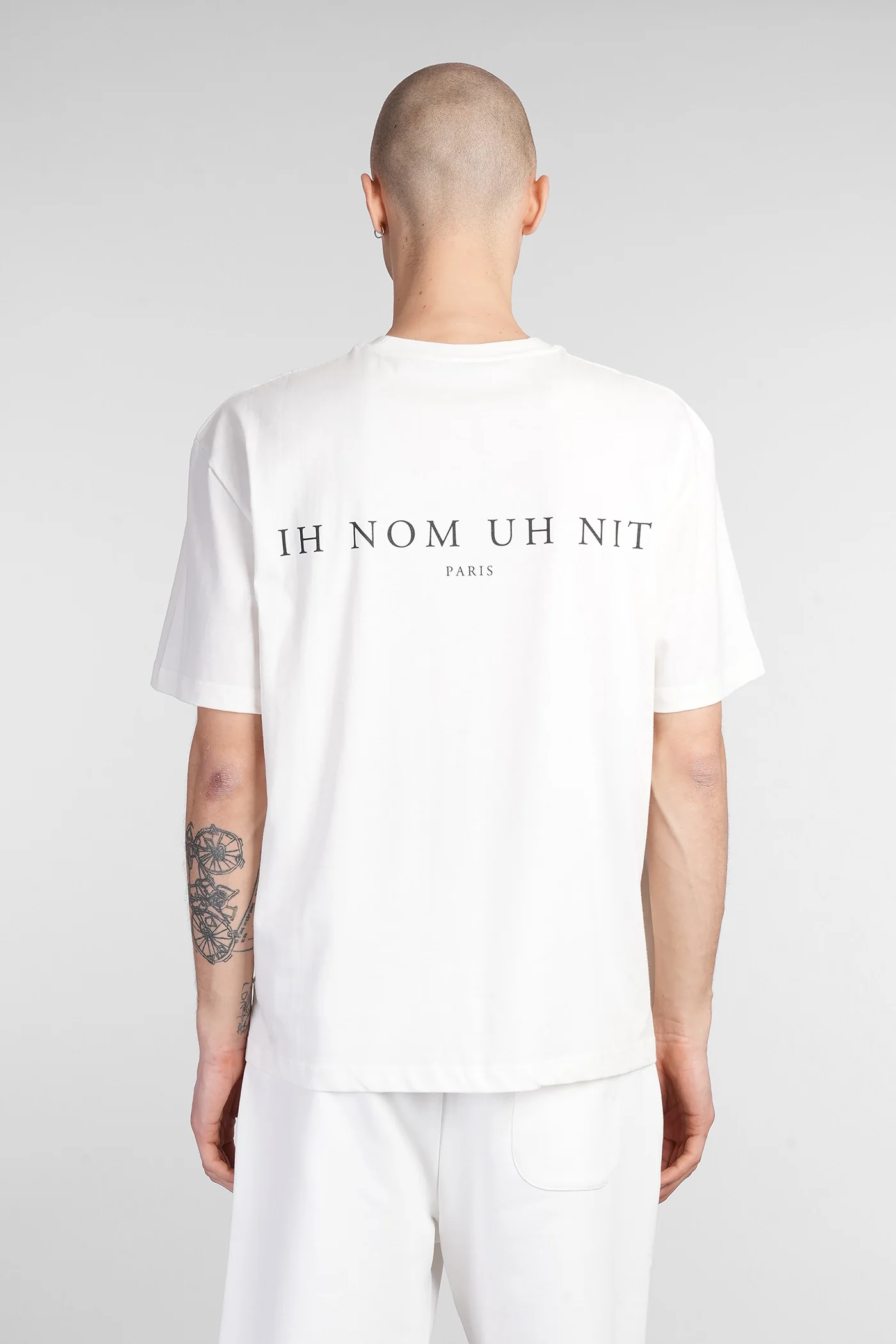 T-Shirt in white cotton - Image 3