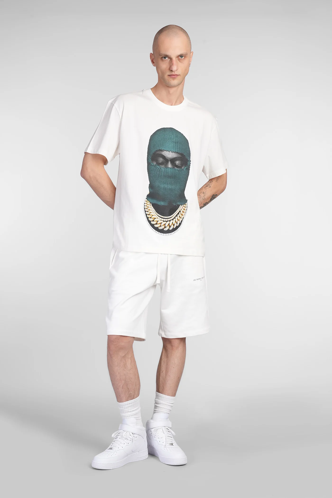 T-Shirt in white cotton - Image 2