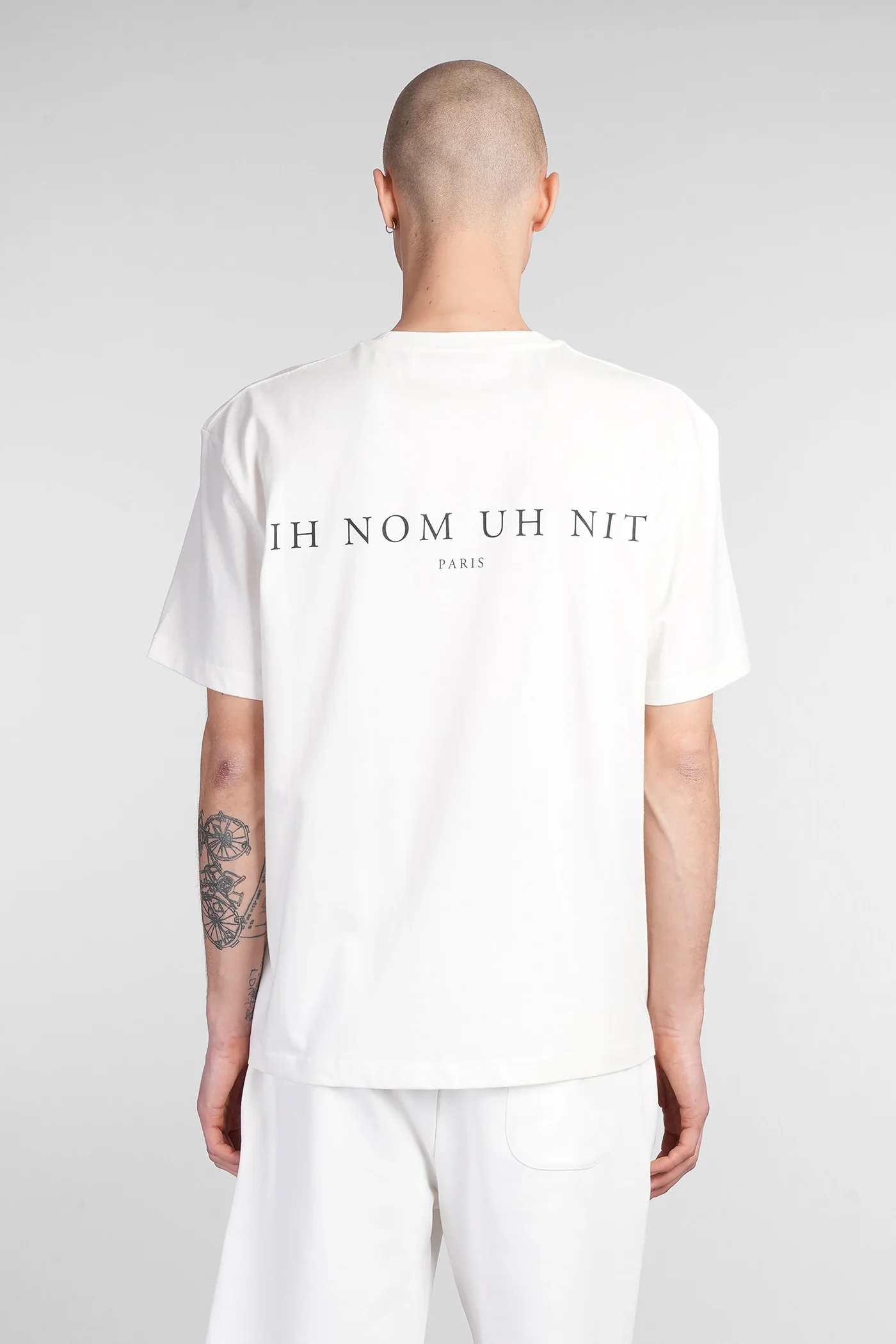 T-Shirt in white cotton - Image 3
