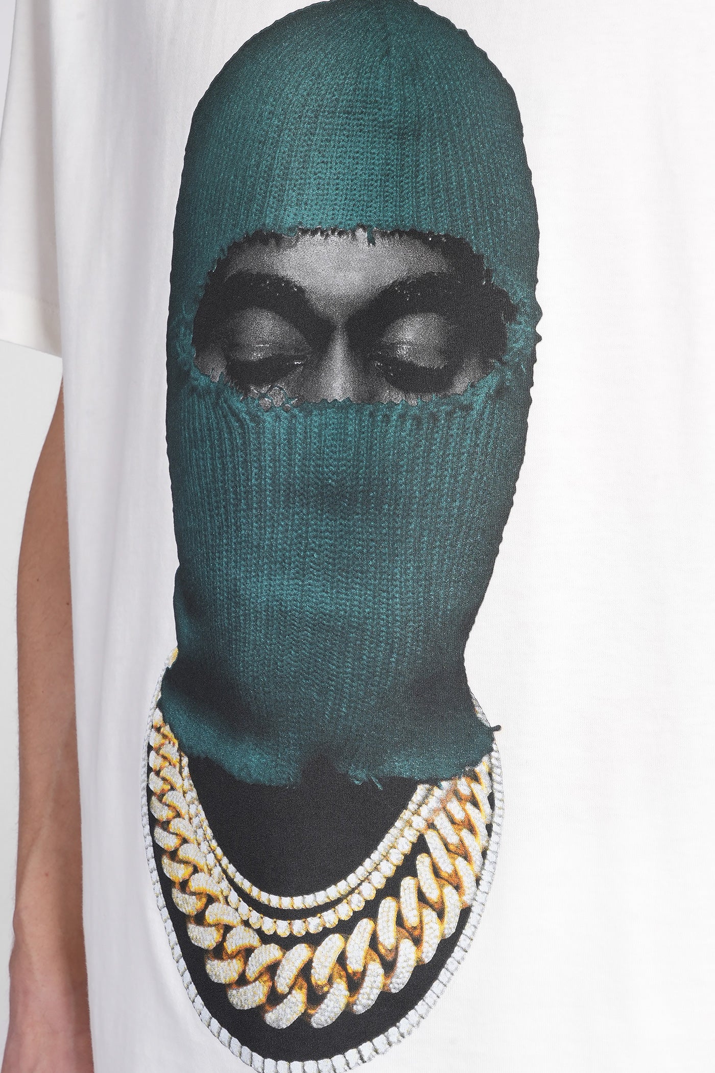 T-Shirt in white cotton - Image 5