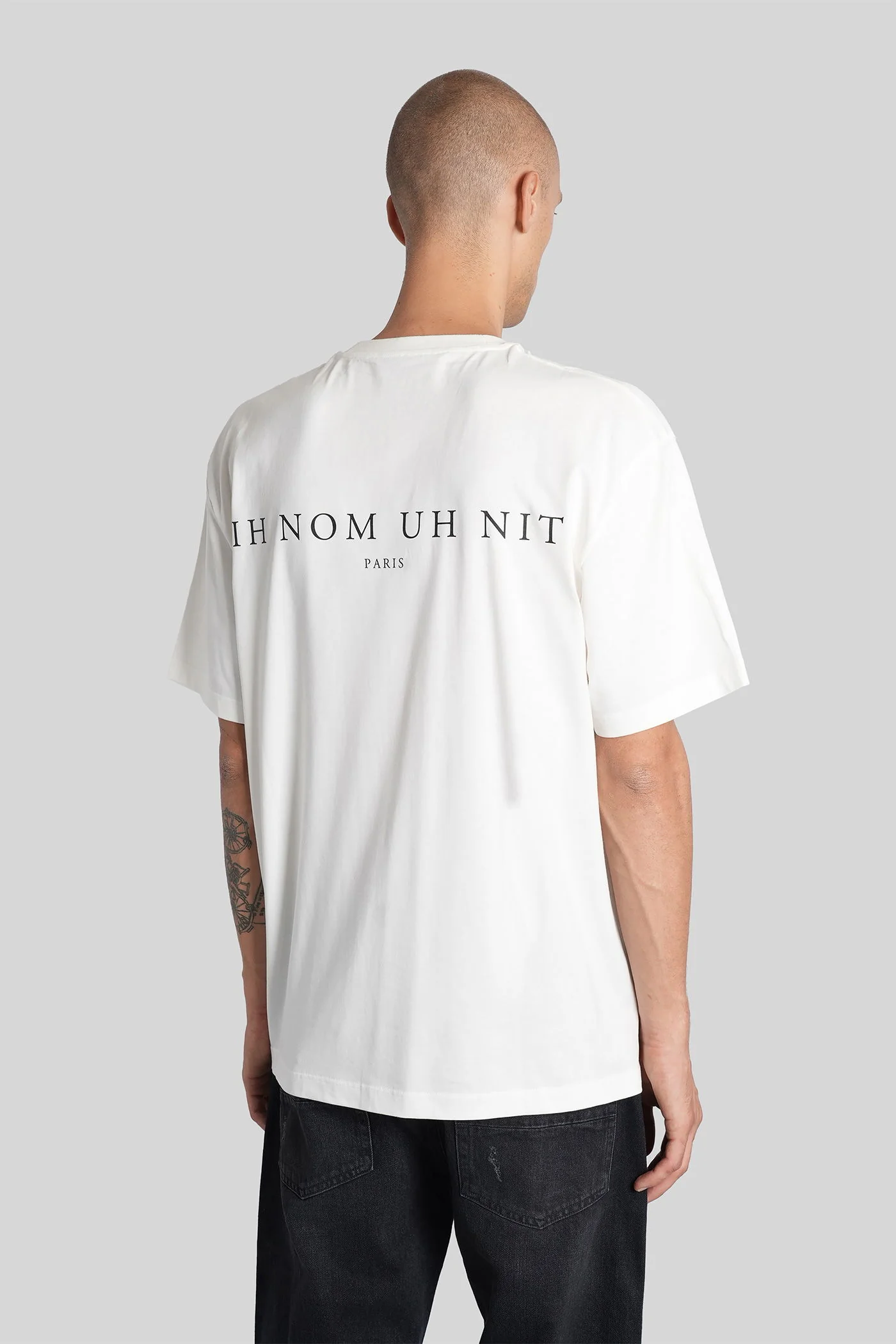 T-Shirt in white cotton - Image 3