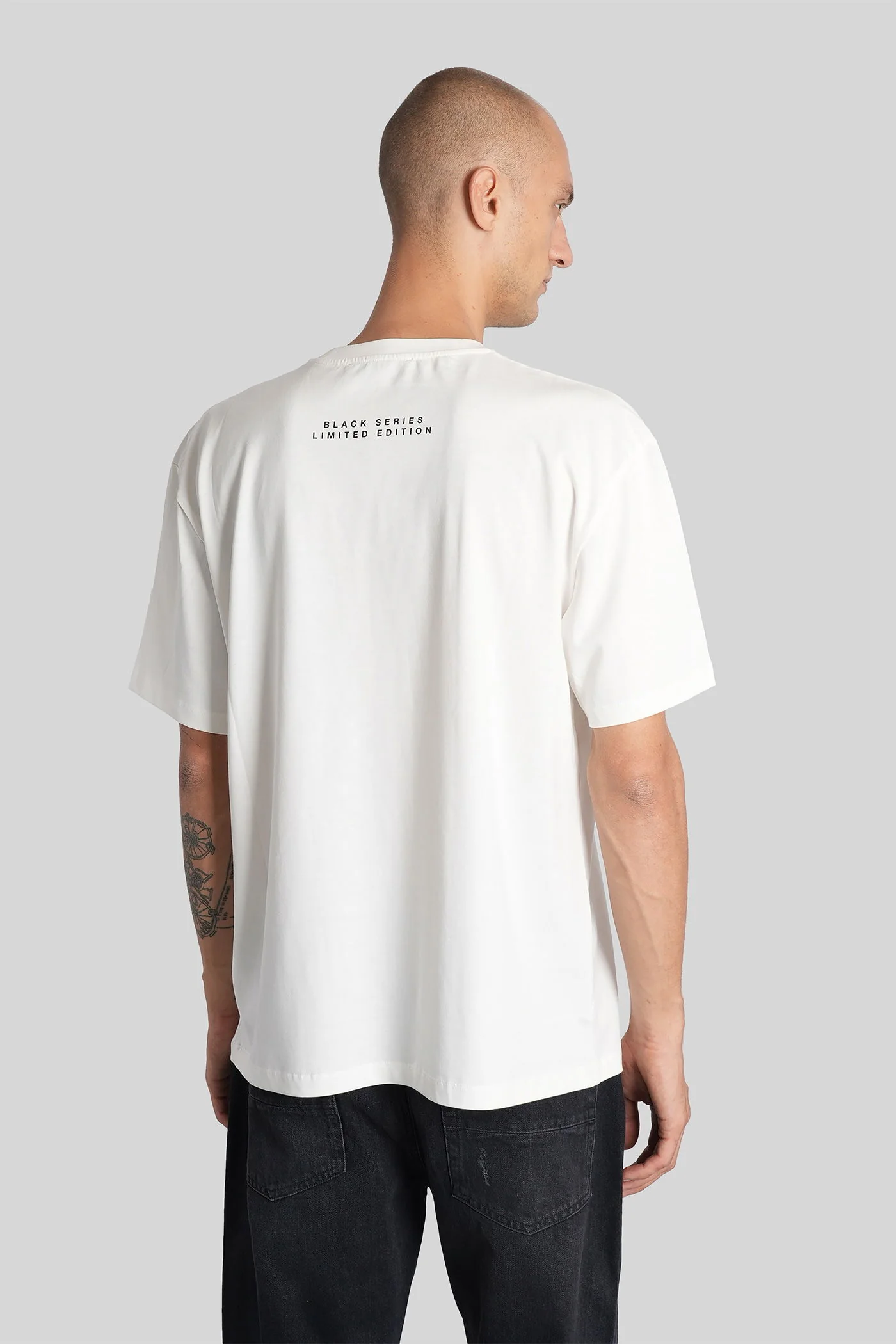 T-Shirt in white cotton - Image 3