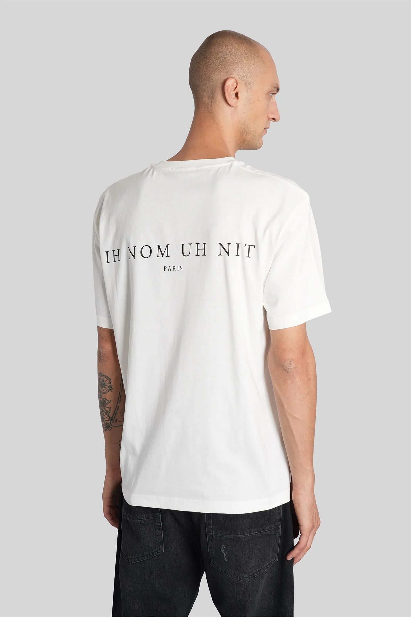 T-Shirt in white cotton - Image 3