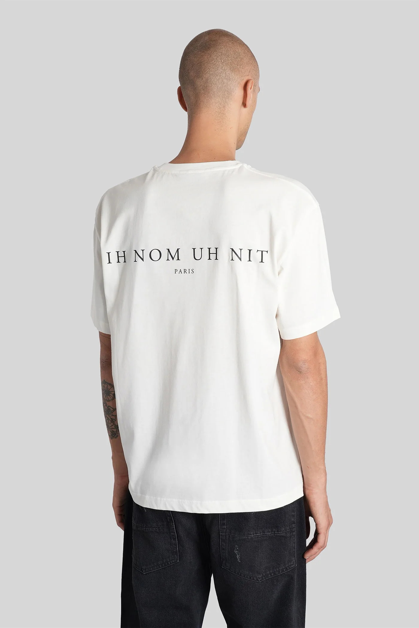 T-Shirt in white cotton - Image 3