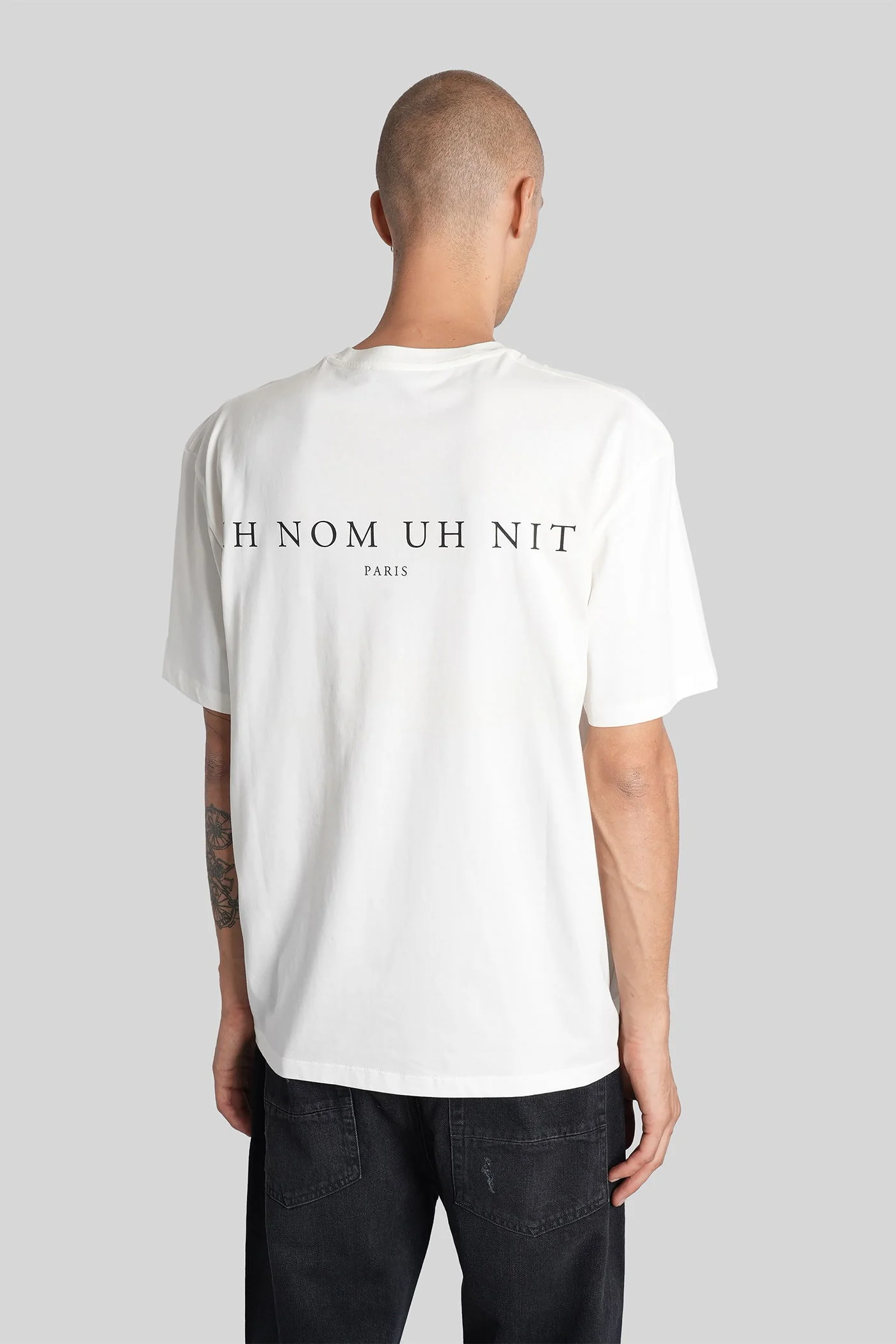 T-Shirt in white cotton - Image 3