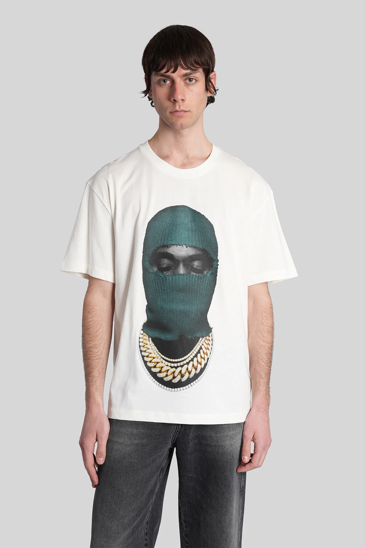 T-Shirt in white cotton