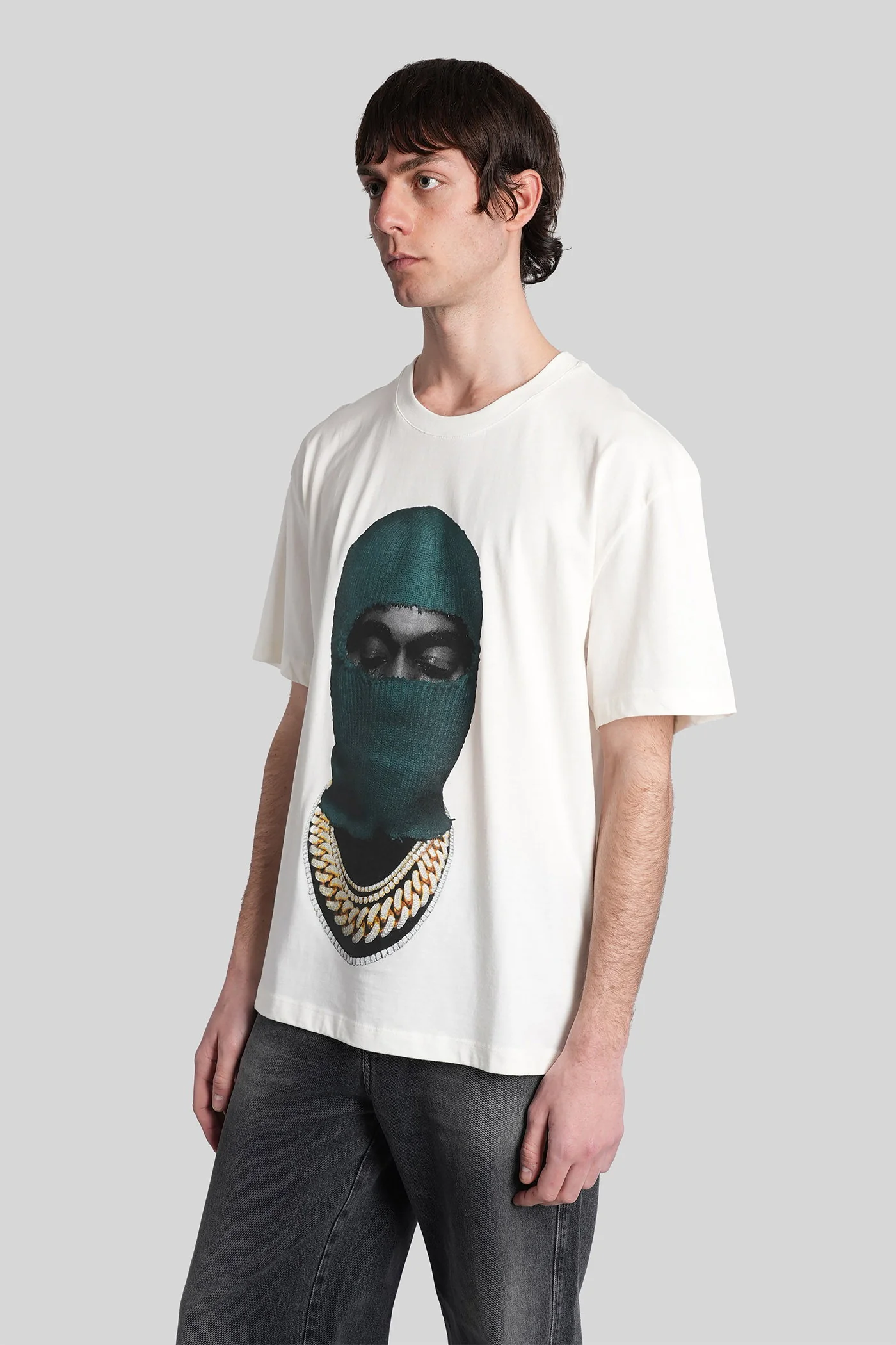 T-Shirt in white cotton - Image 4