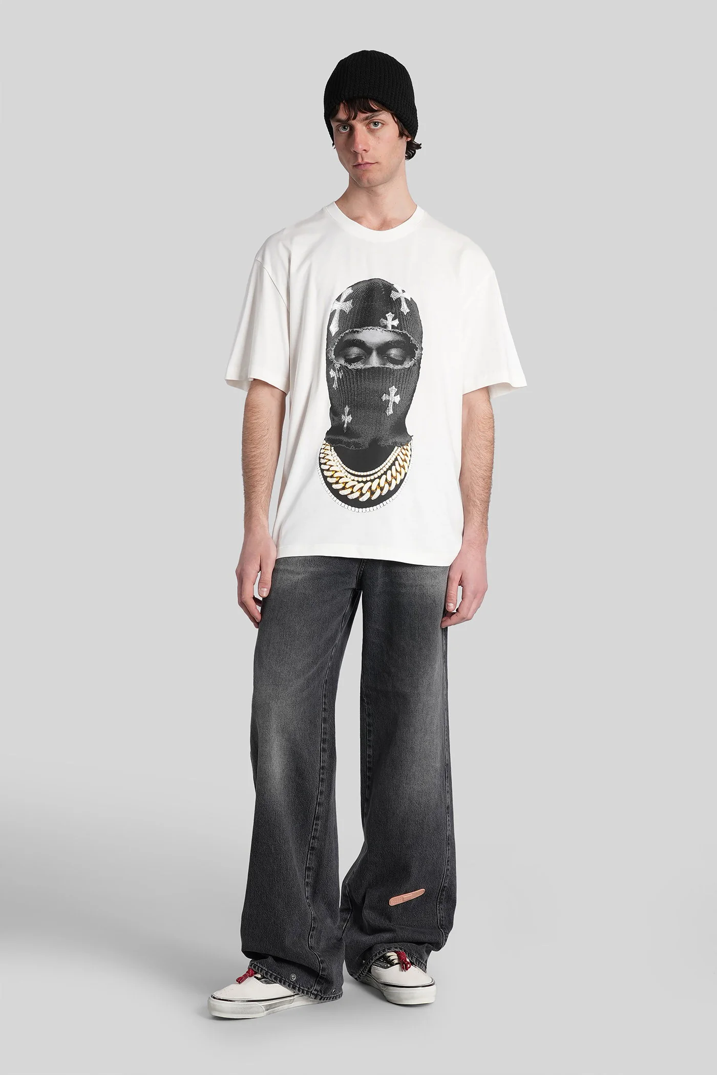 T-Shirt in white cotton - Image 2