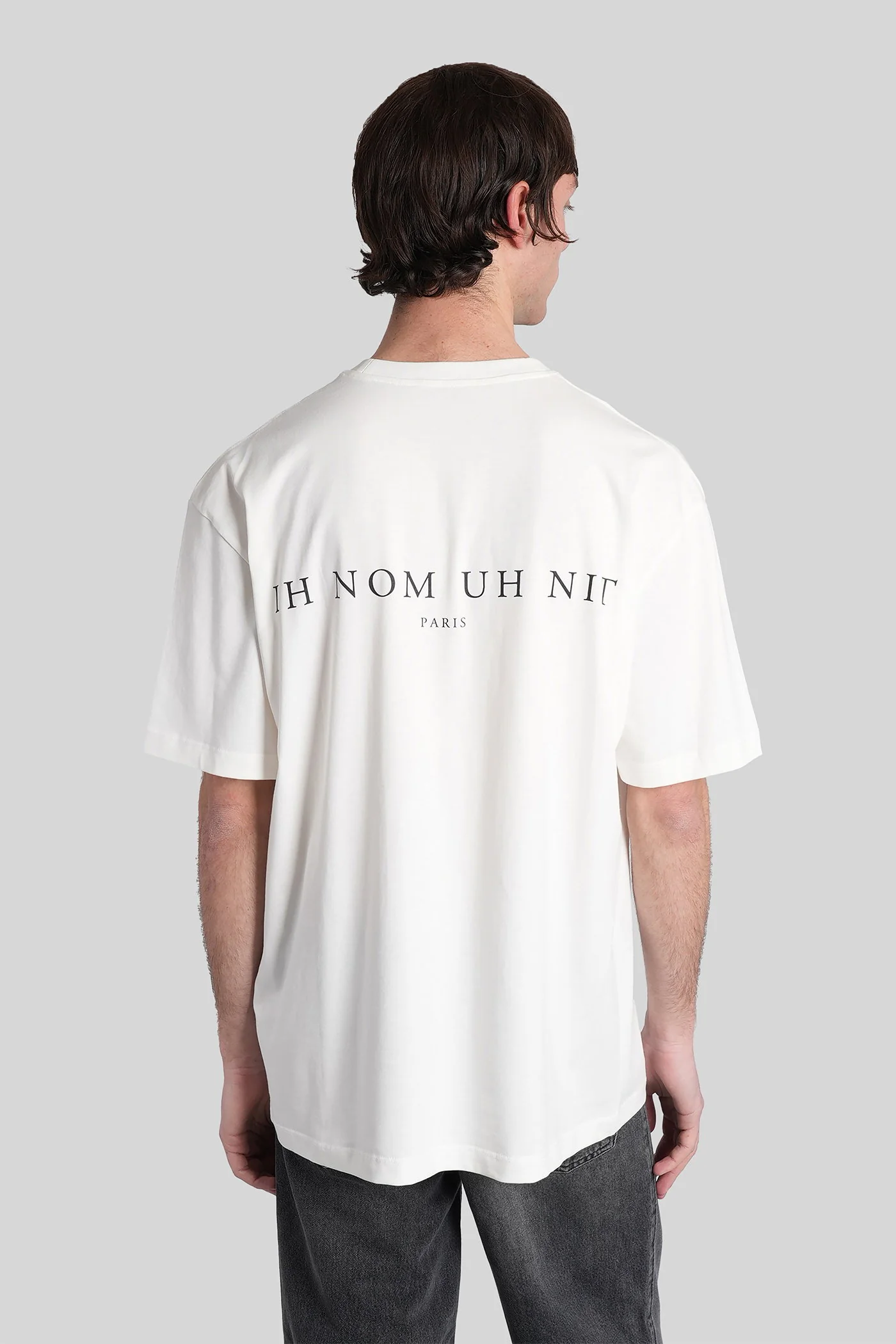 T-Shirt in white cotton - Image 3