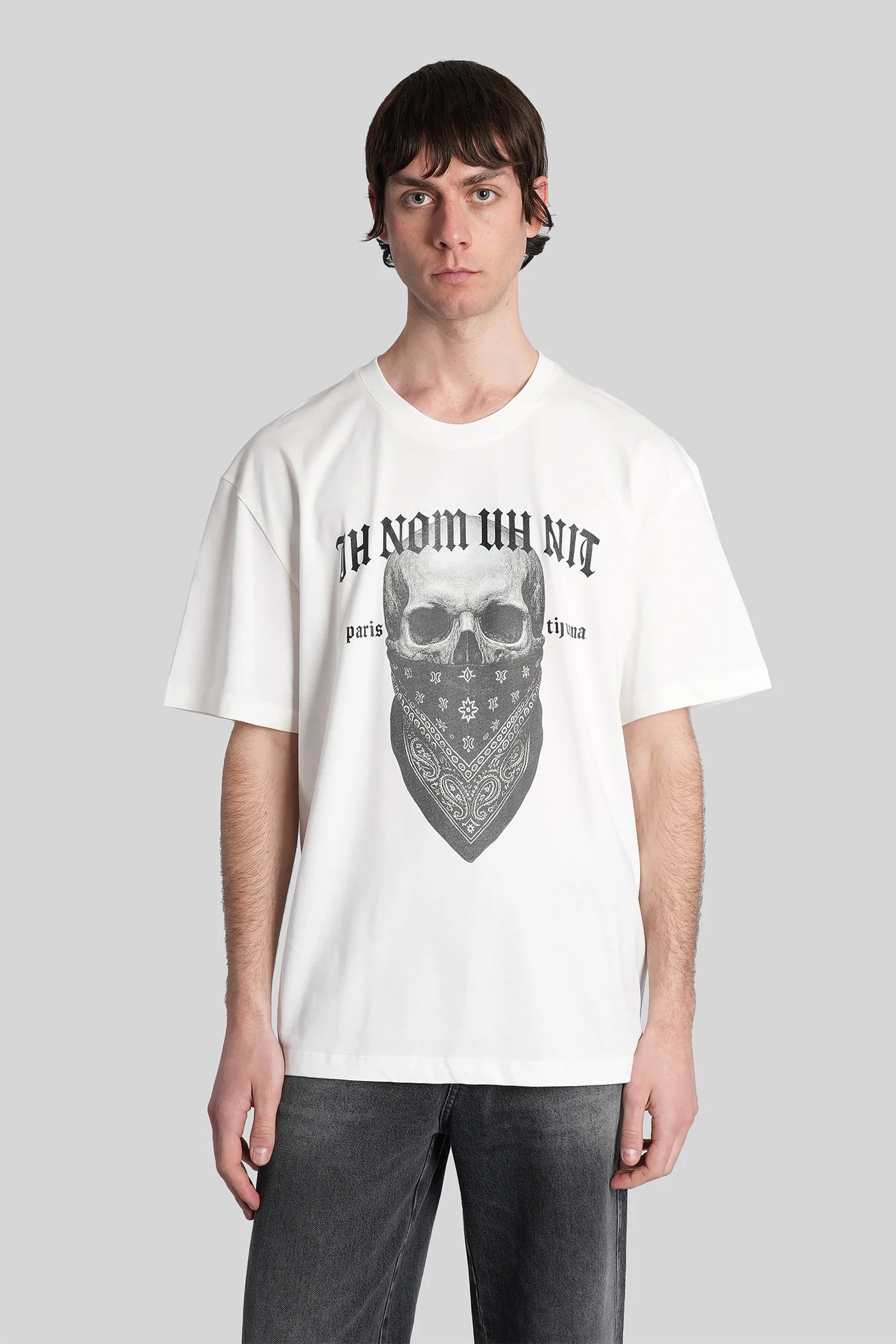 T-Shirt in white cotton