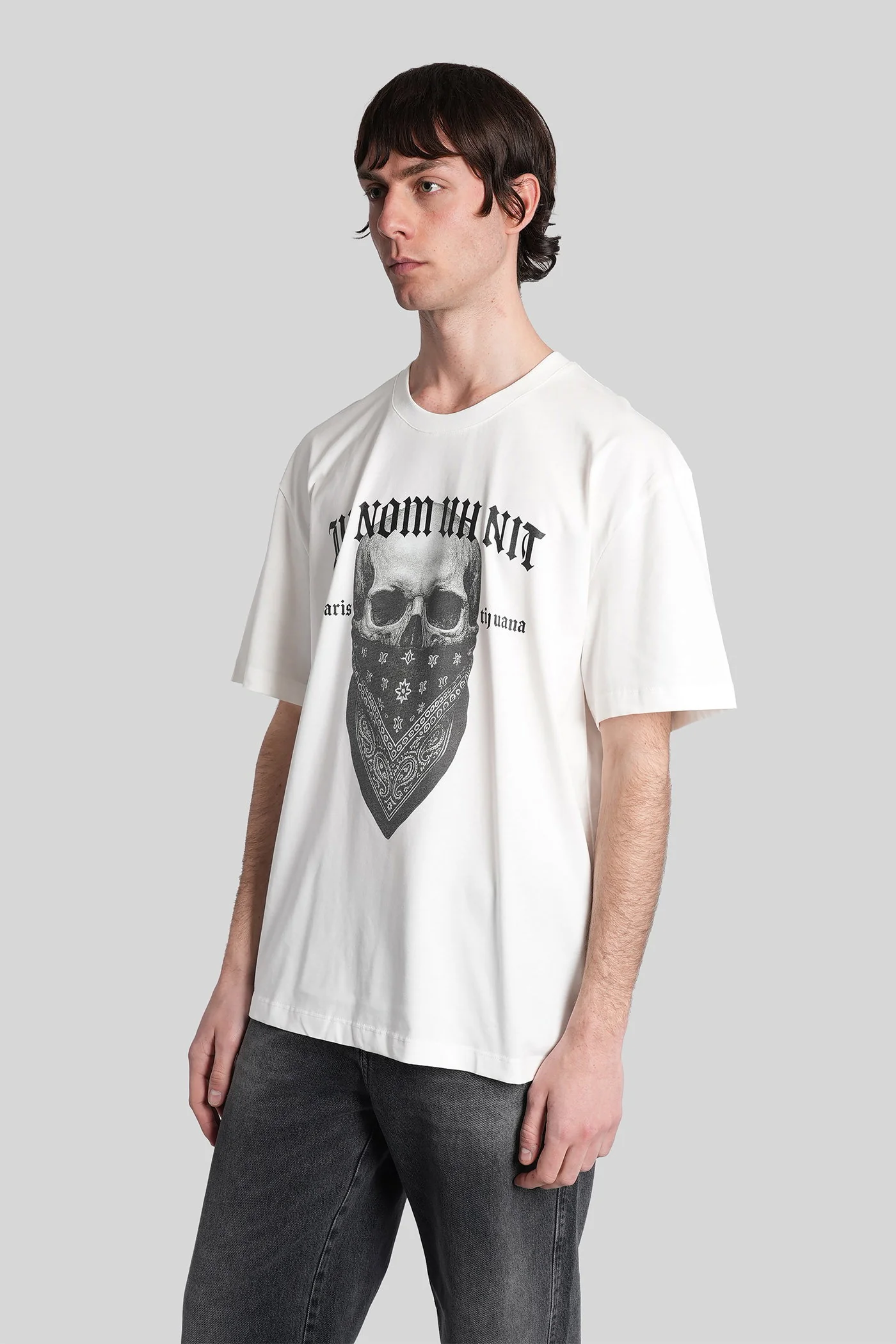 T-Shirt in white cotton - Image 4