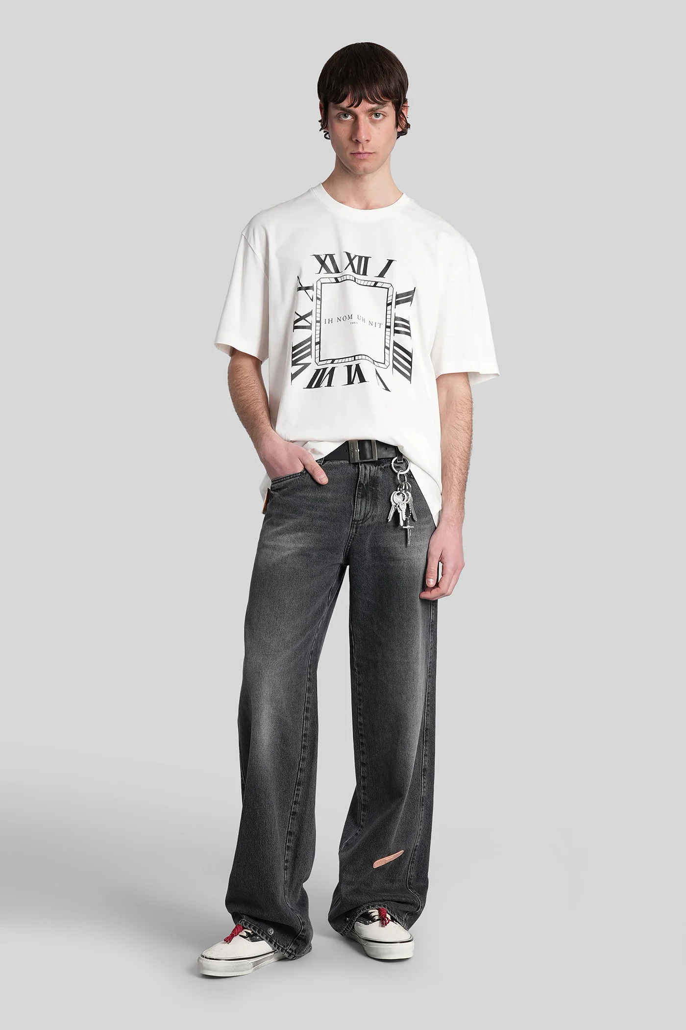 T-Shirt in white cotton - Image 2
