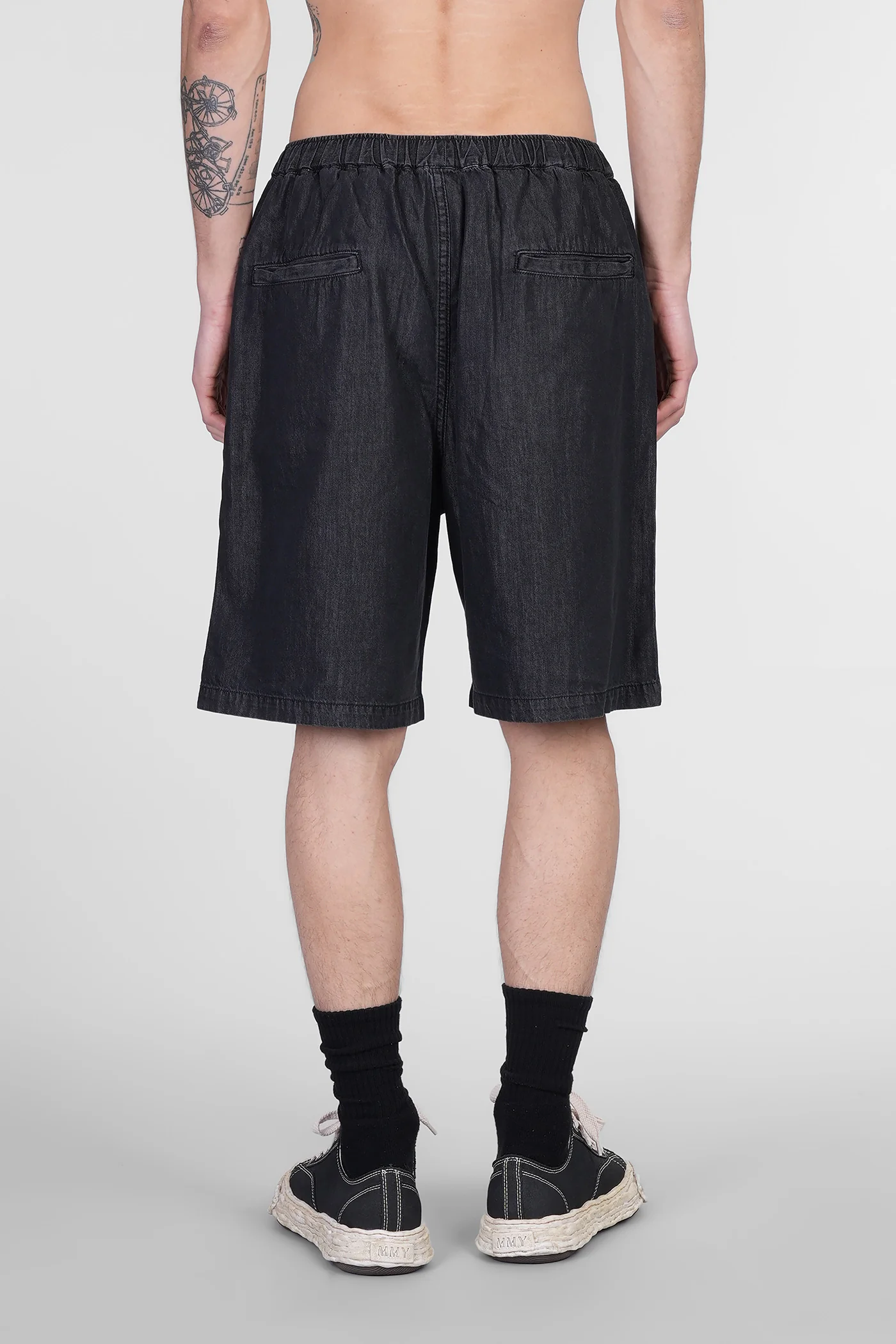 Shorts in black cotton - Image 33