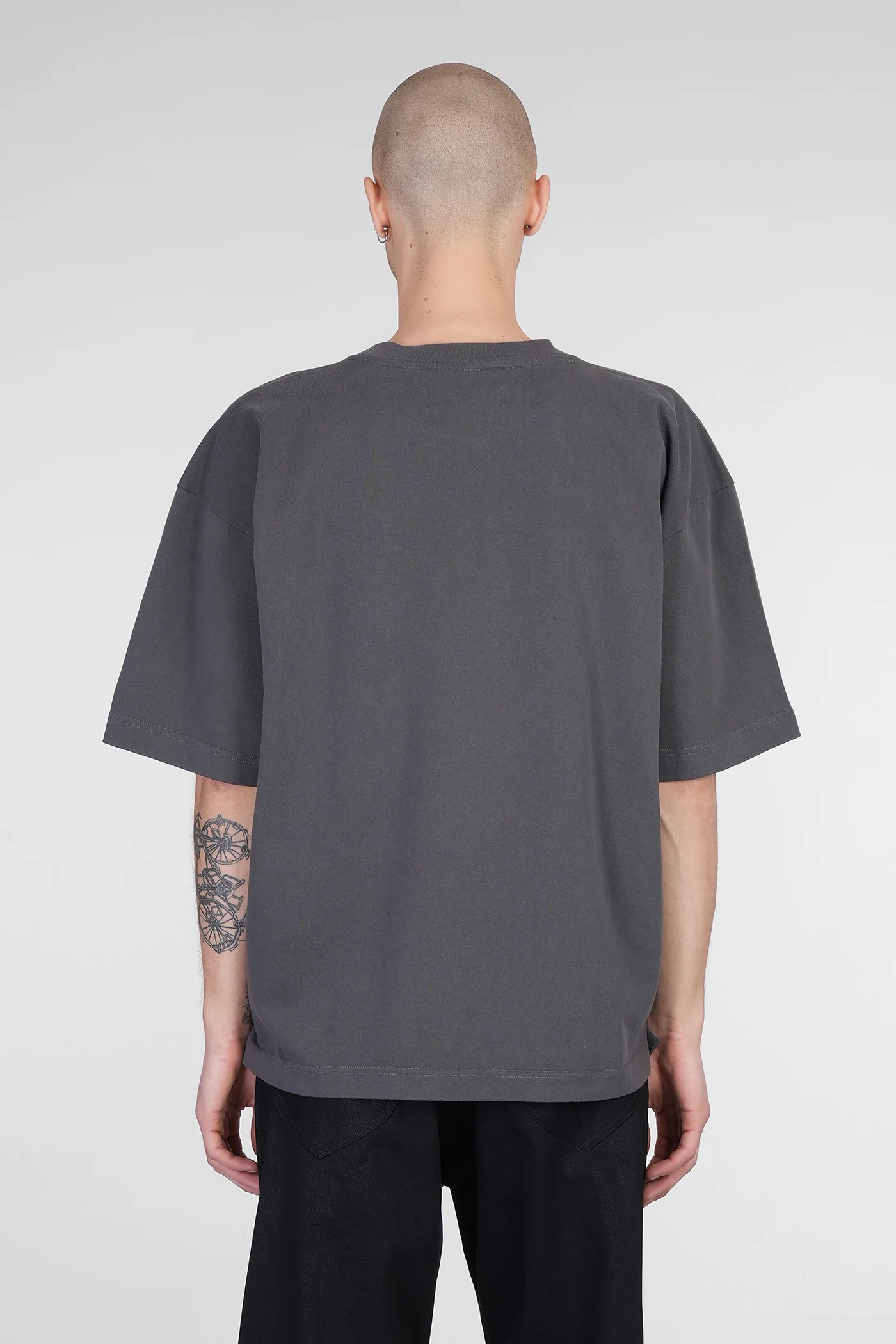T-Shirt in grey cotton - Image 3