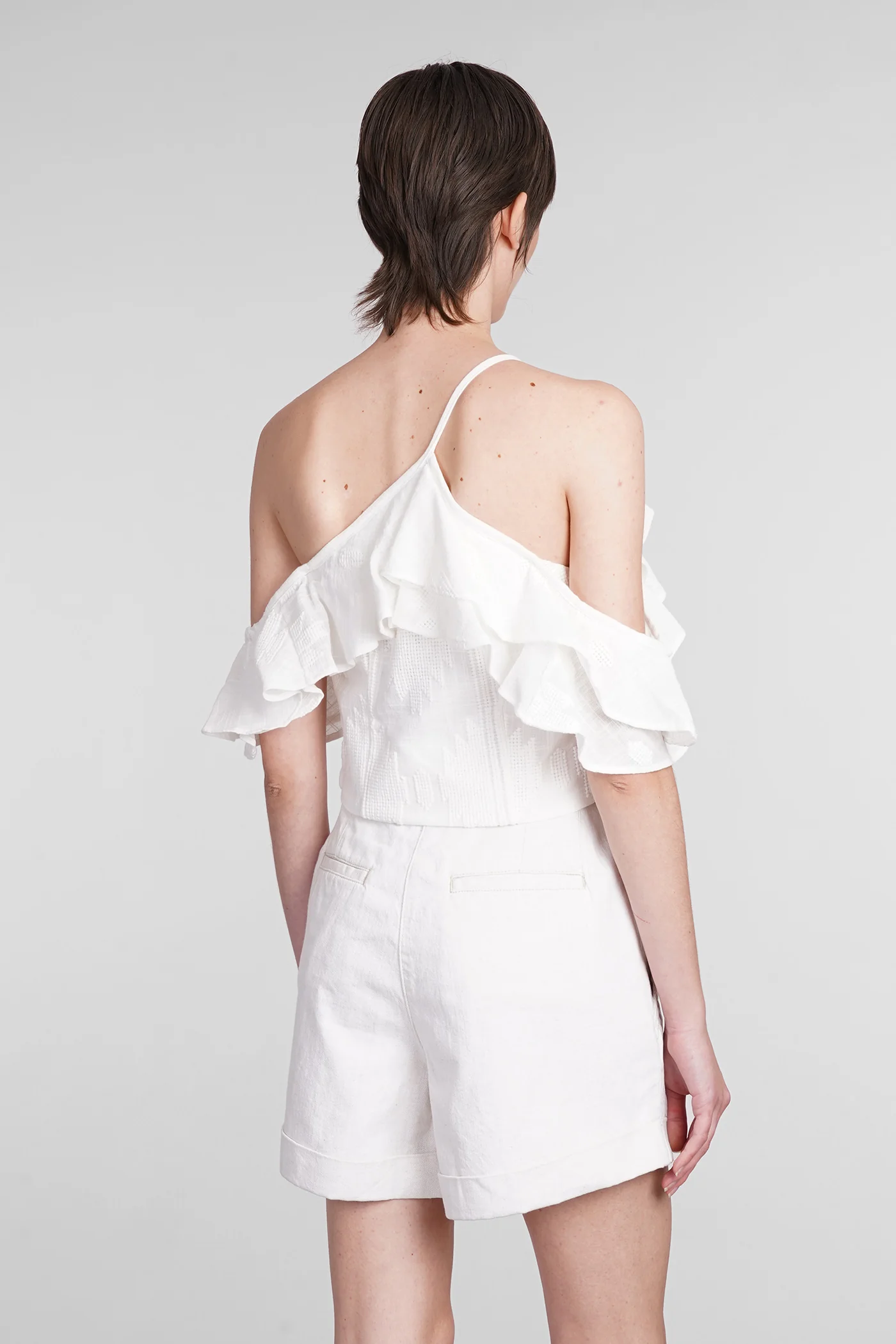 Adanna Topwear in white cotton - Image 3