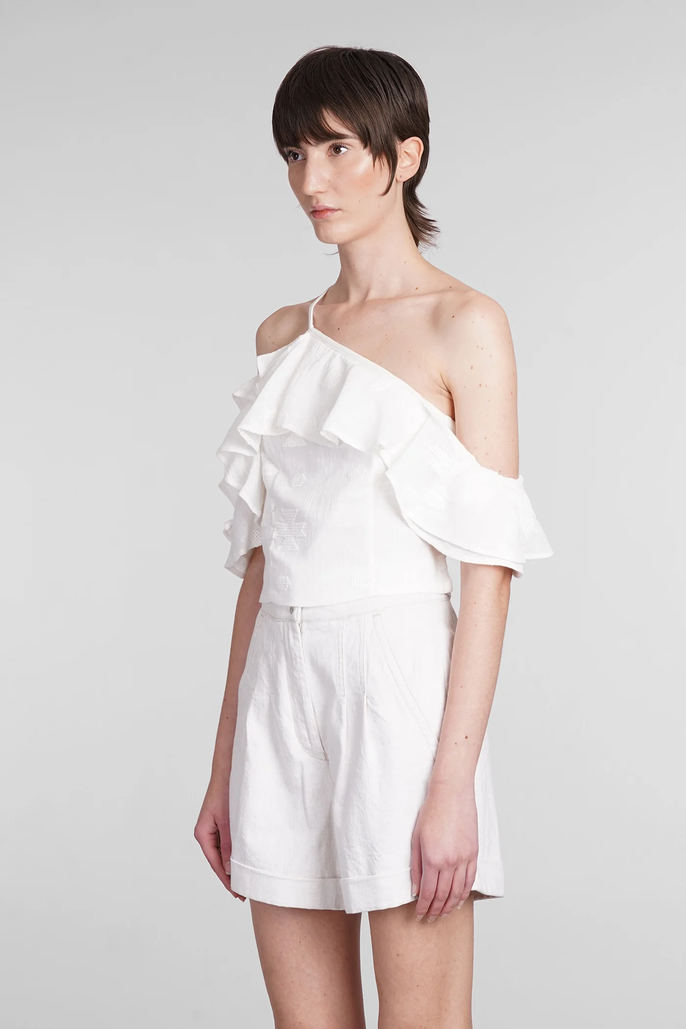 Adanna Topwear in white cotton - Image 4