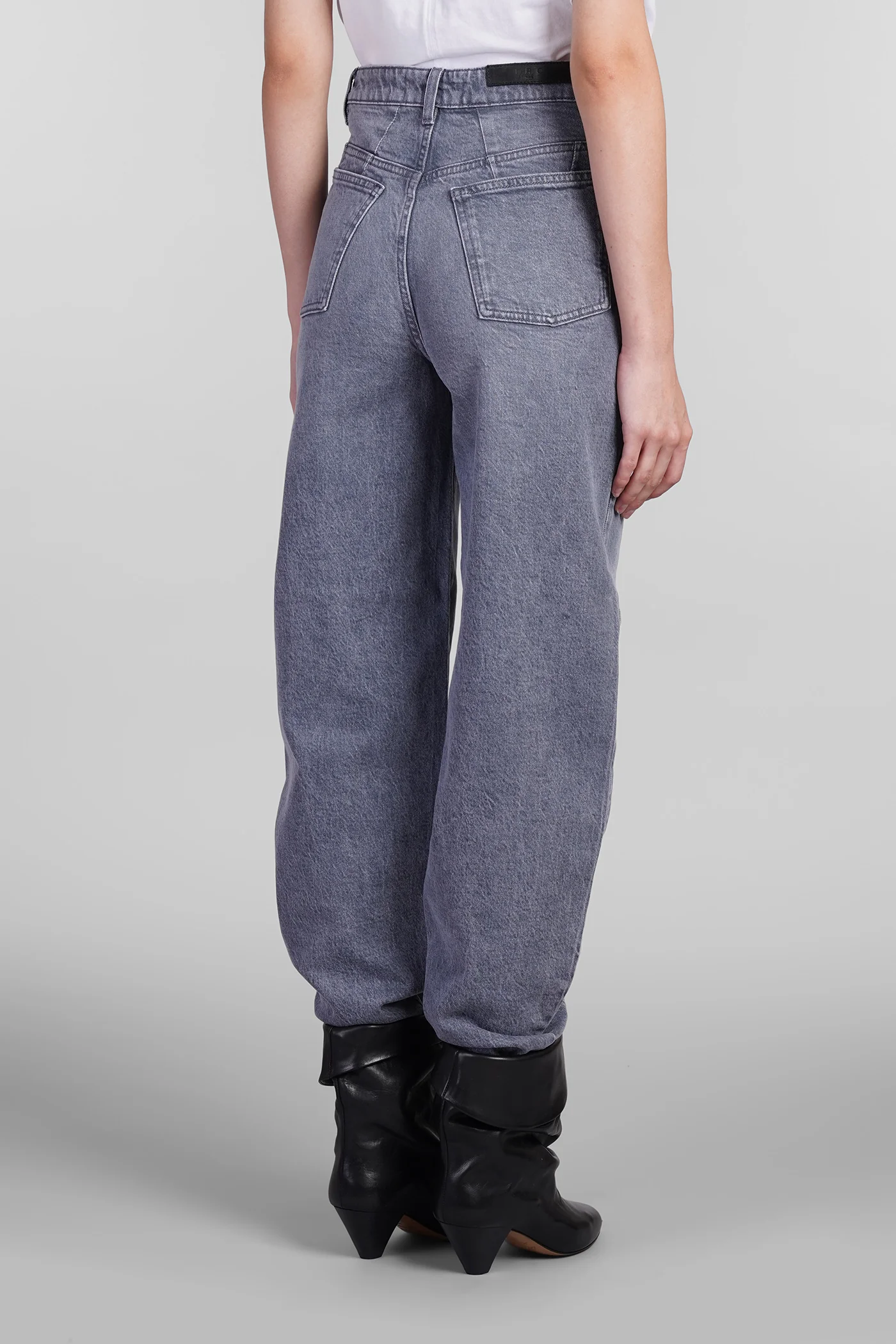 Ammara Jeans in blue cotton - Image 3