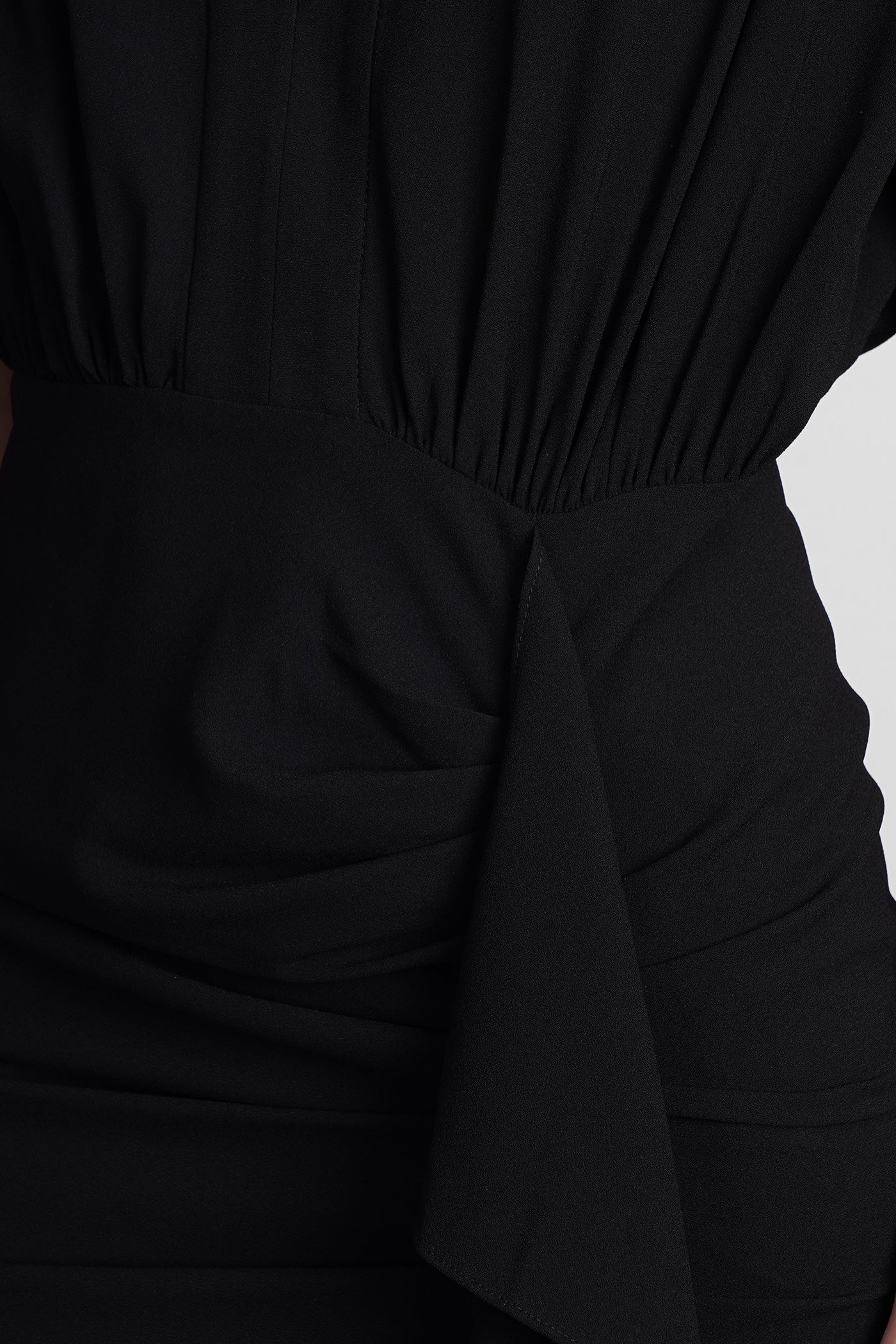 Essone Dress woman in black acetate - Image 5