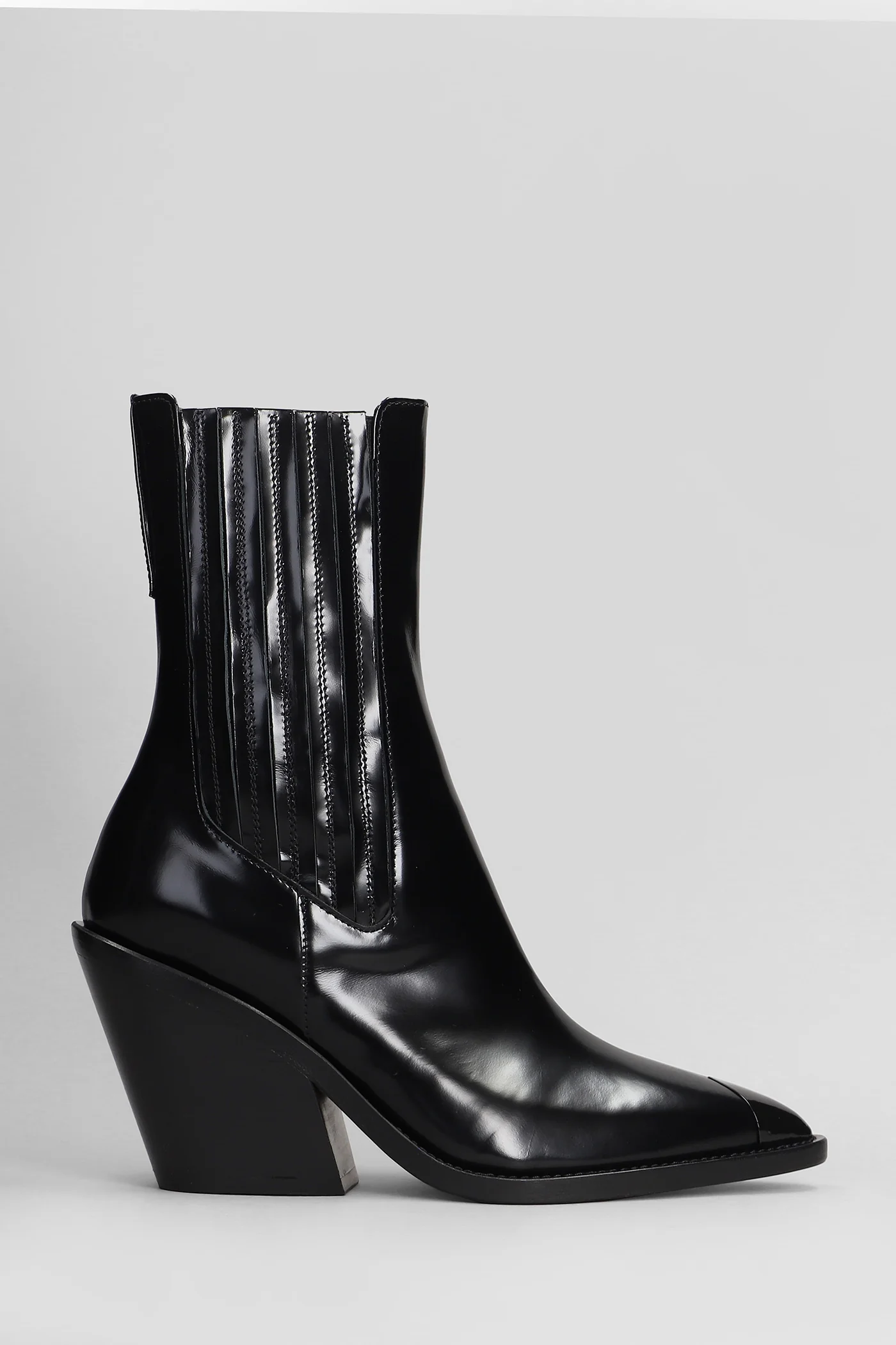 Mazola High heels Ankle boots in black leather