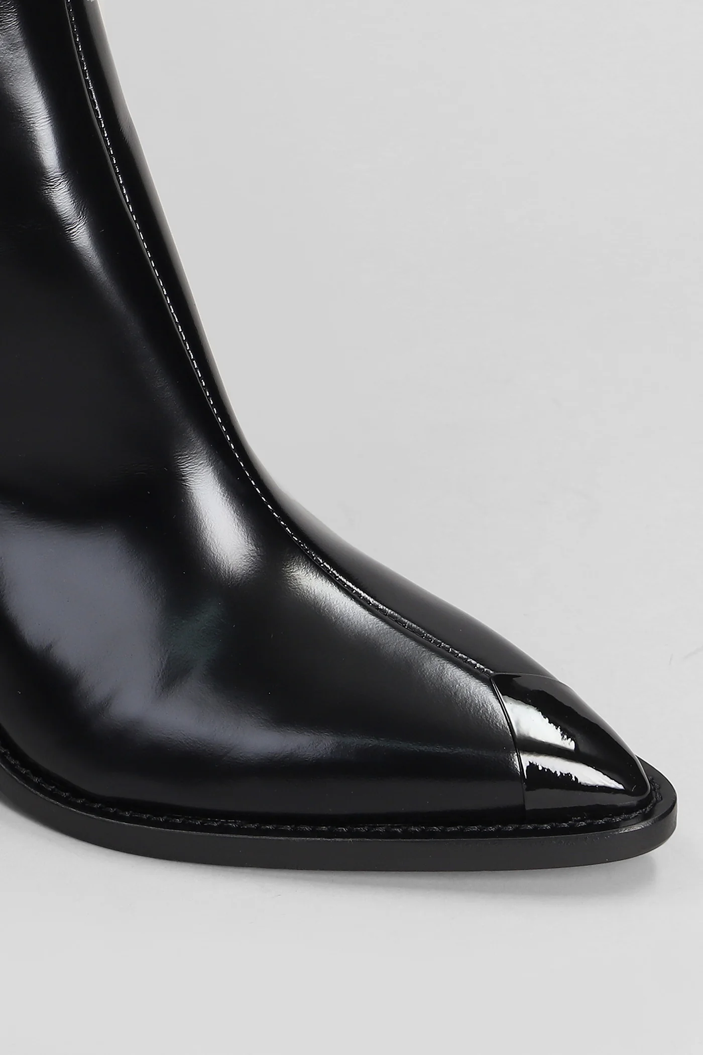 Mazola High heels Ankle boots in black leather - Image 5