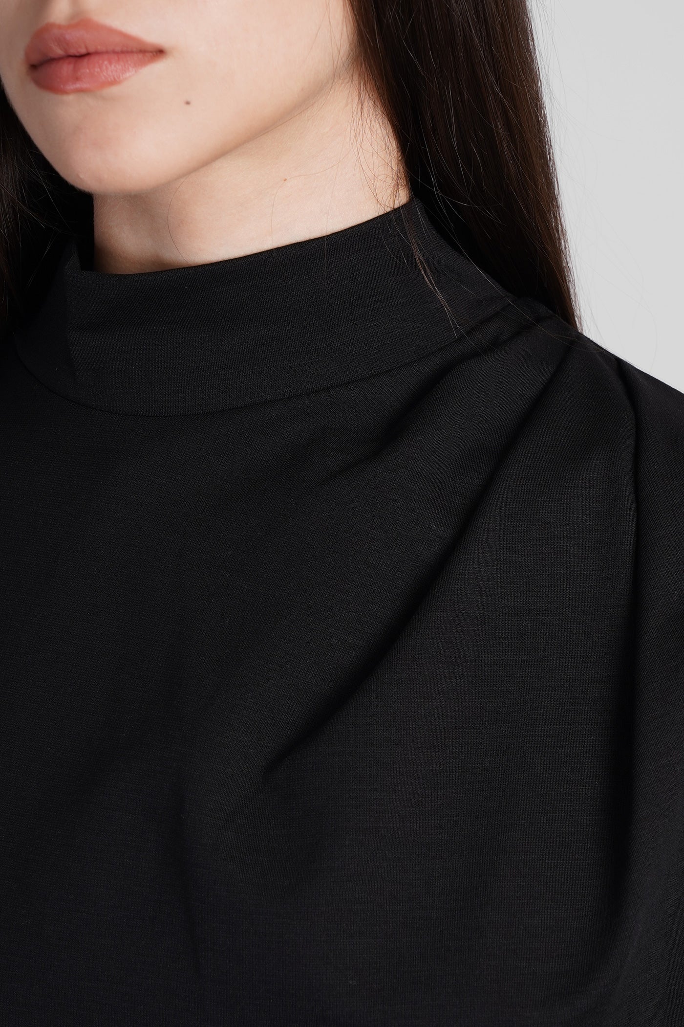 Melisso Topwear in black wool and polyester - Image 15