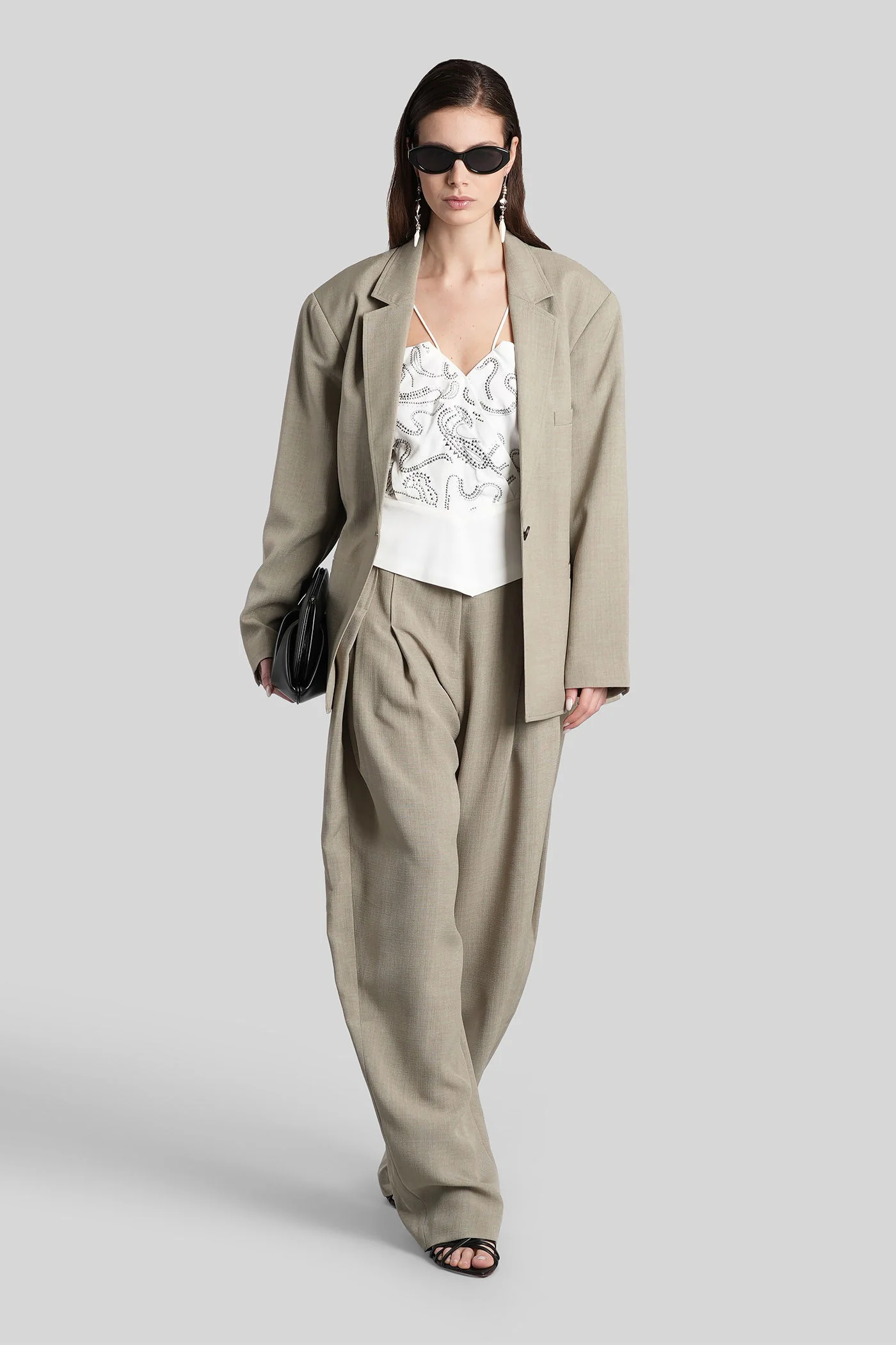 Olympe Topwear in white viscose - Image 2