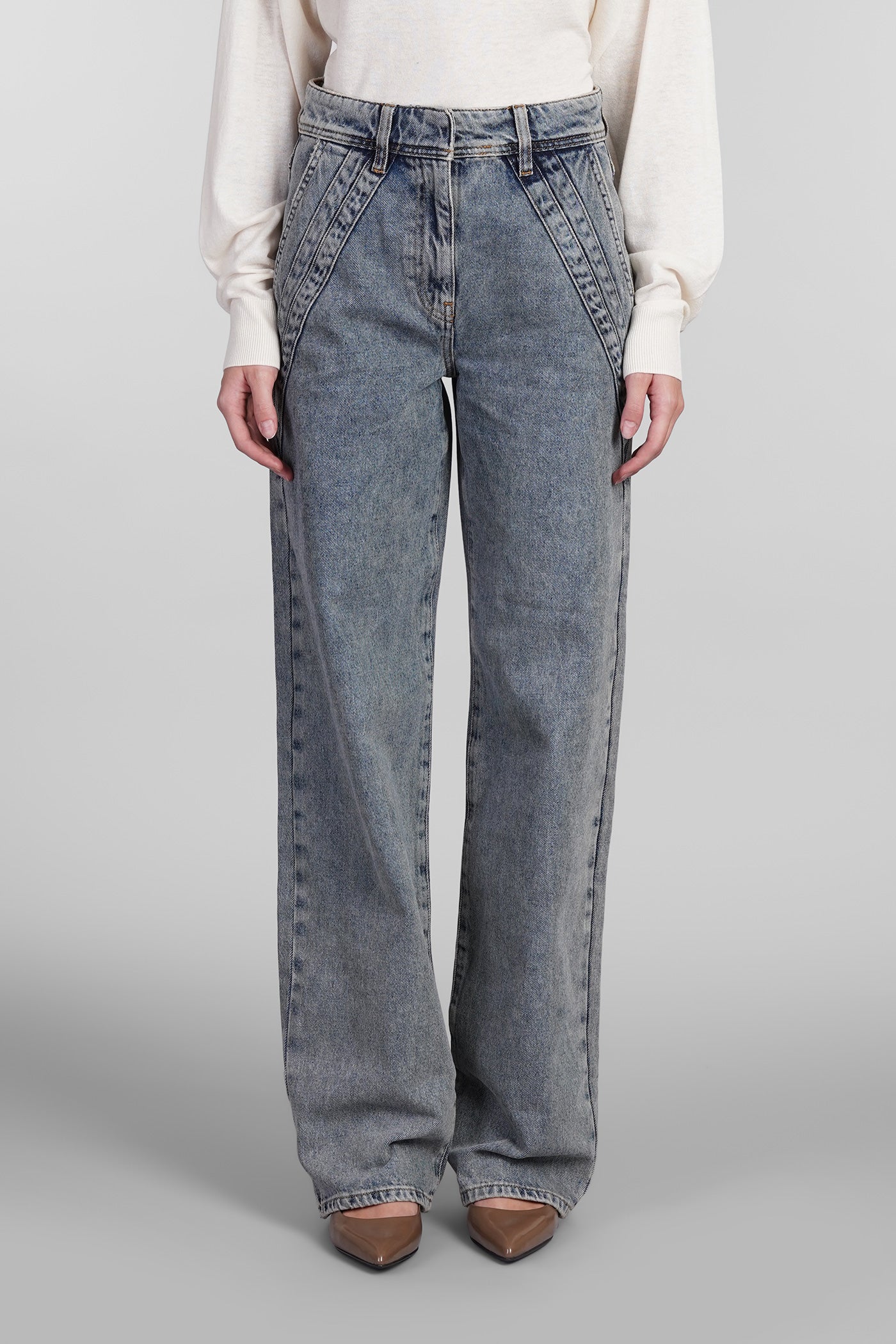 Pacome Jeans in blue cotton