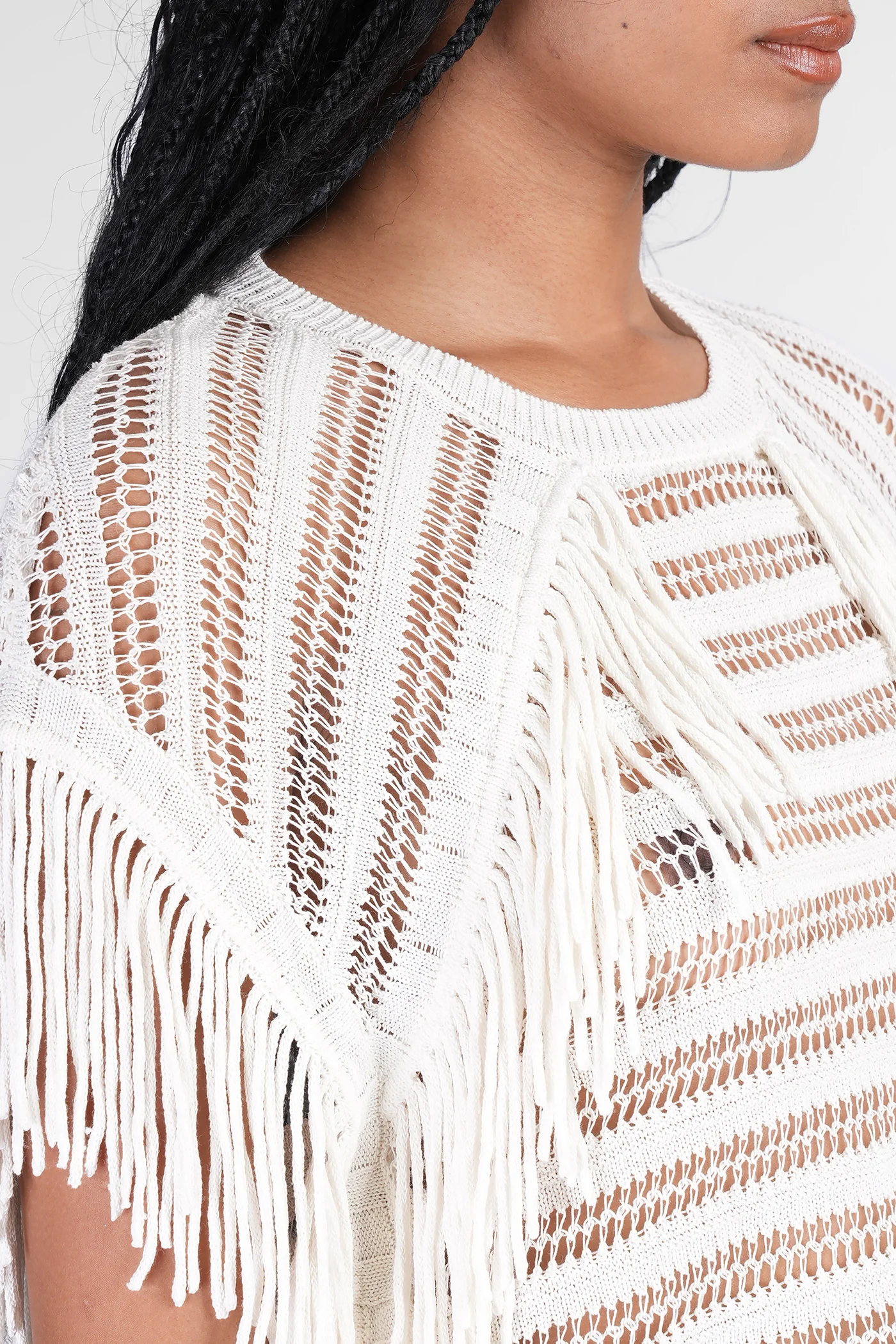 Paulin Topwear in white cotton - Image 5