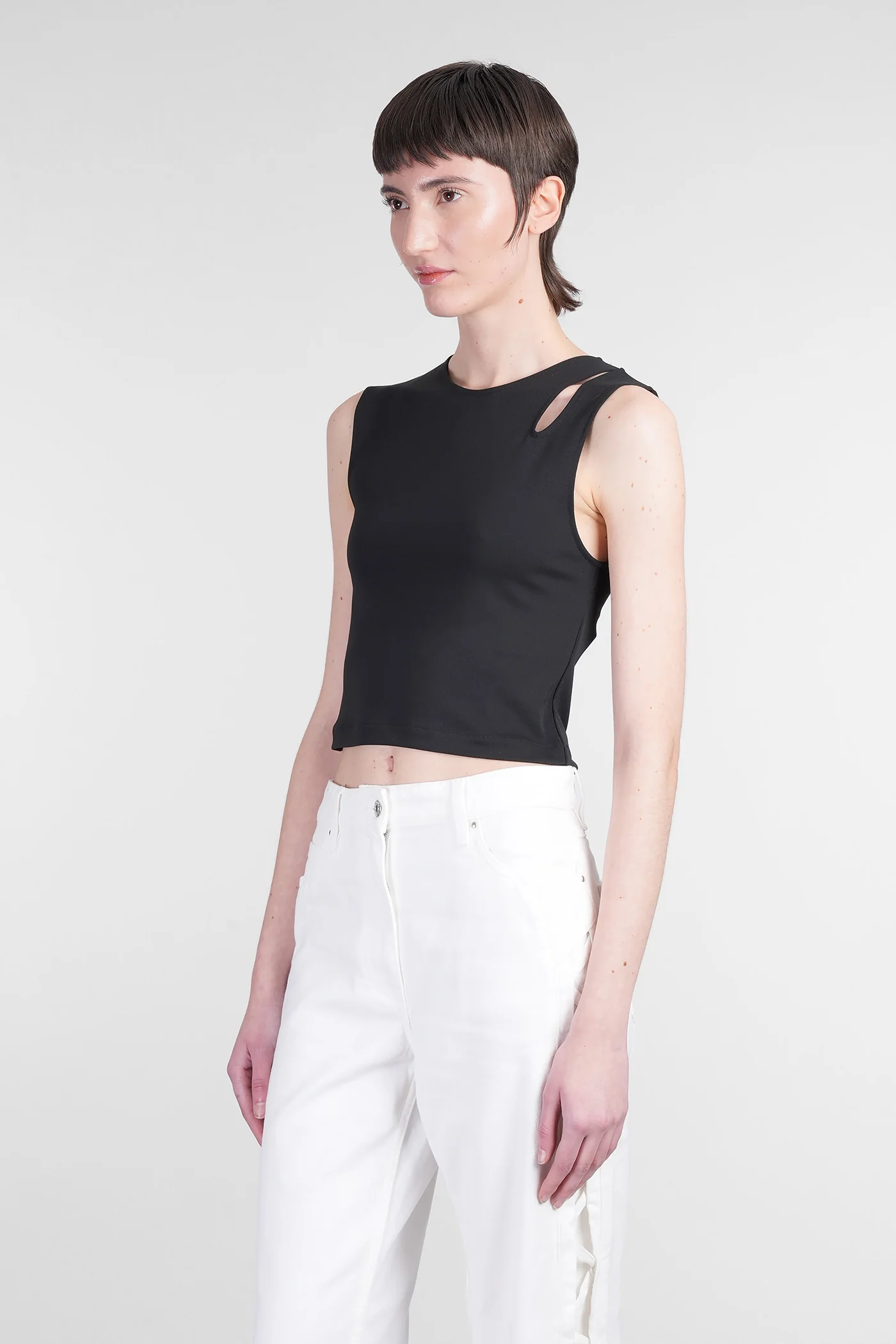 Pauly Topwear in black polyester - Image 4