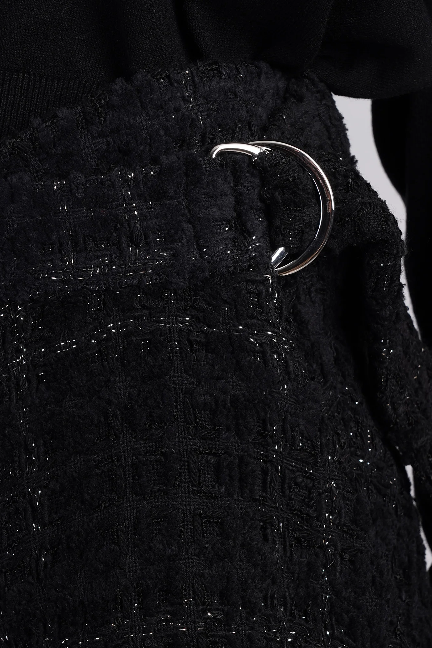 Solfin Skirt in black cotton - Image 5