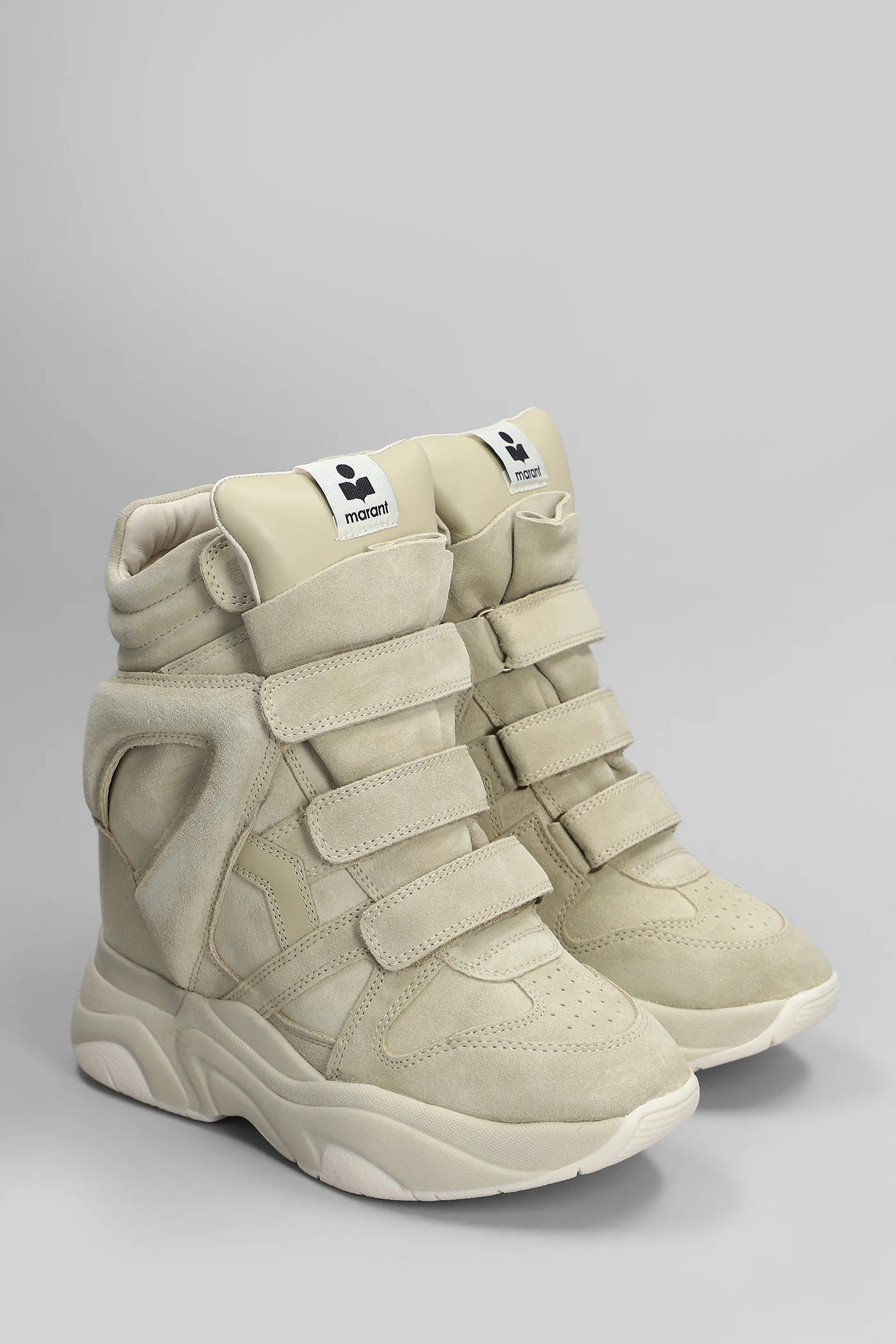 Balskee Sneakers in beige suede - Image 2