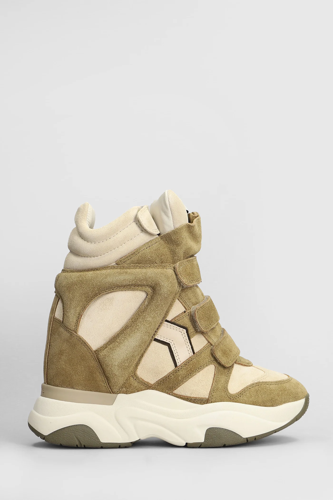 Balskee Sneakers in beige suede