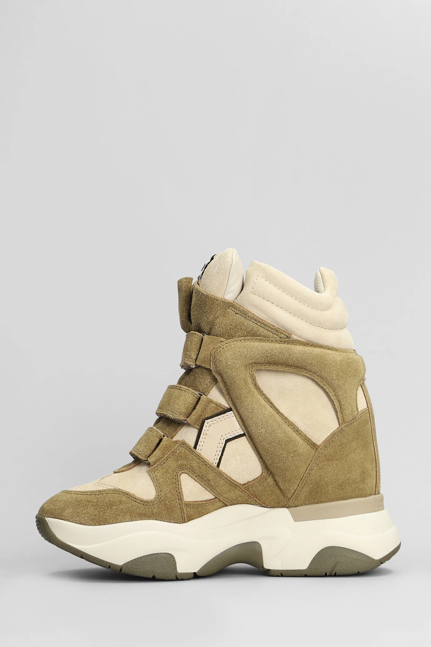 Balskee Sneakers in beige suede - Image 3